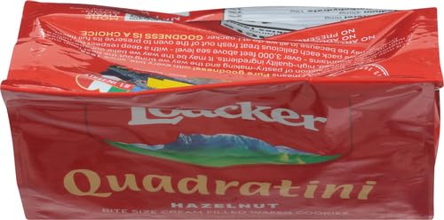 Loacker Hazelnut Wafer Cookies 8.82oz - Perfect for Snacking & Gifts