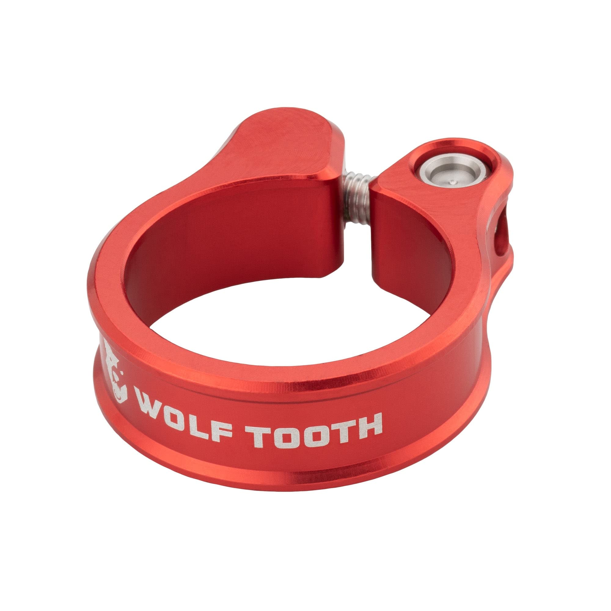 Wolf Tooth Precision-Machined Seatpost Clamp - Lightweight MTB & Road Bike Seat Clamp for Secure Fit - Perfect for Trail Riding, Commuting & Bikepacking
