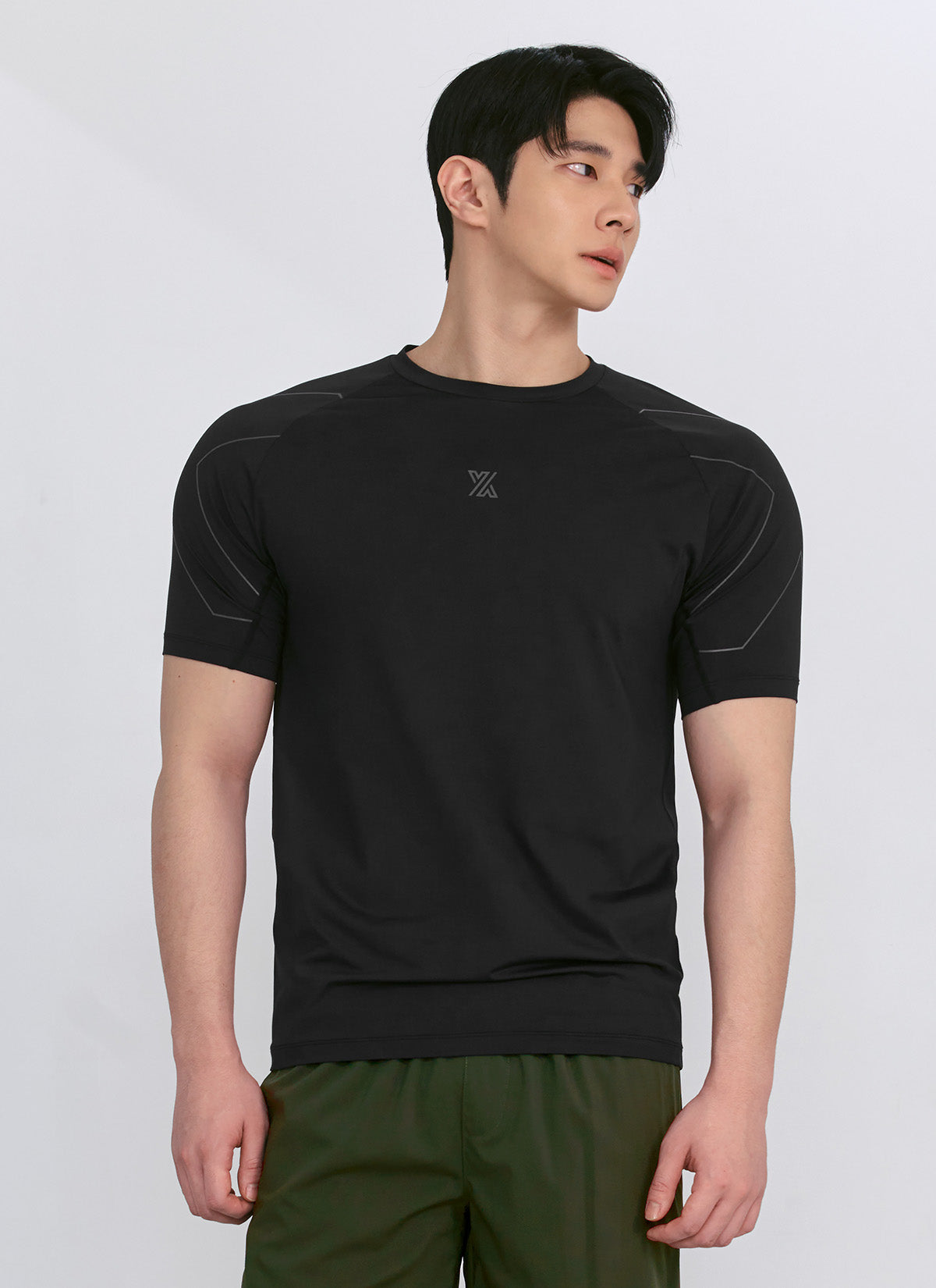 Active Cooling Muscle Fit Short Sleeve Workout Shirt for Men - Gym, Running & Sports Performance Apparel