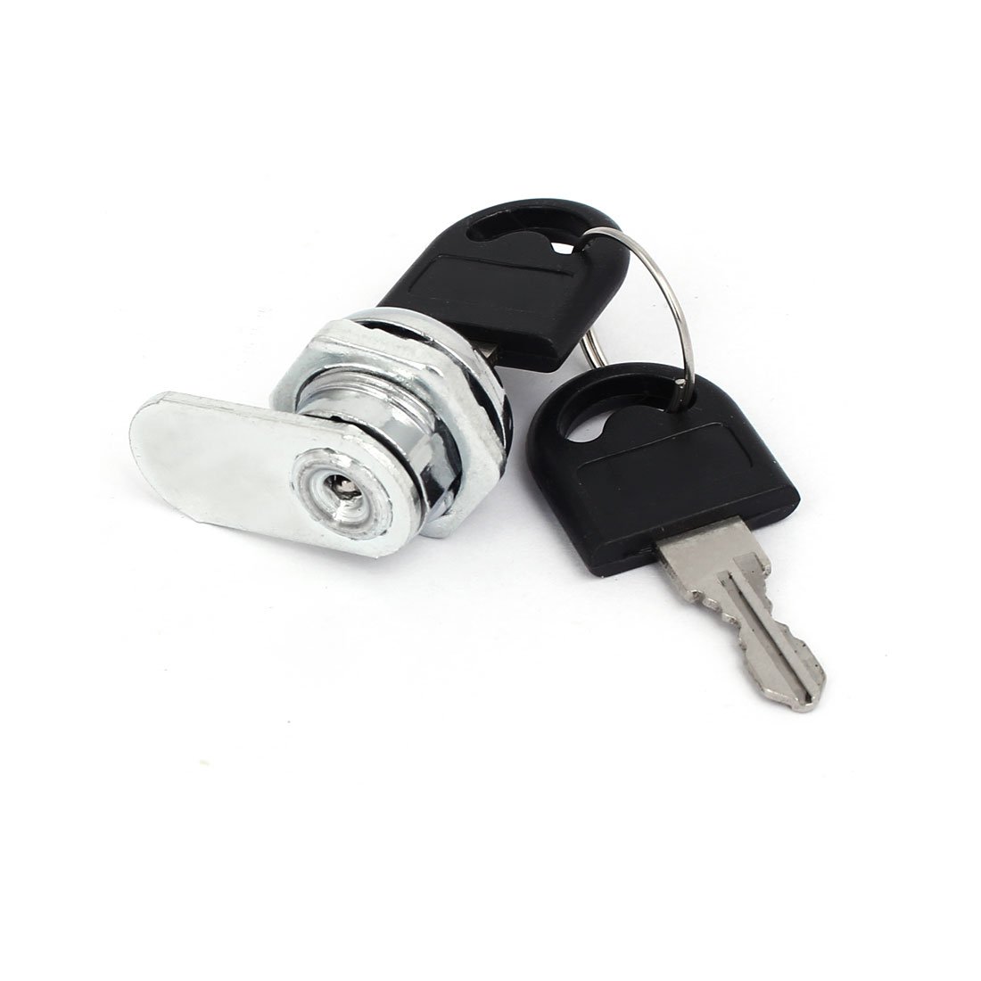 IIVVERR 21mmx19mm Keyed Tubular Cam Lock - Secure Cabinet Door & Mailbox Lockset - Durable Metal Construction - Ideal for Home, Office & Storage Security