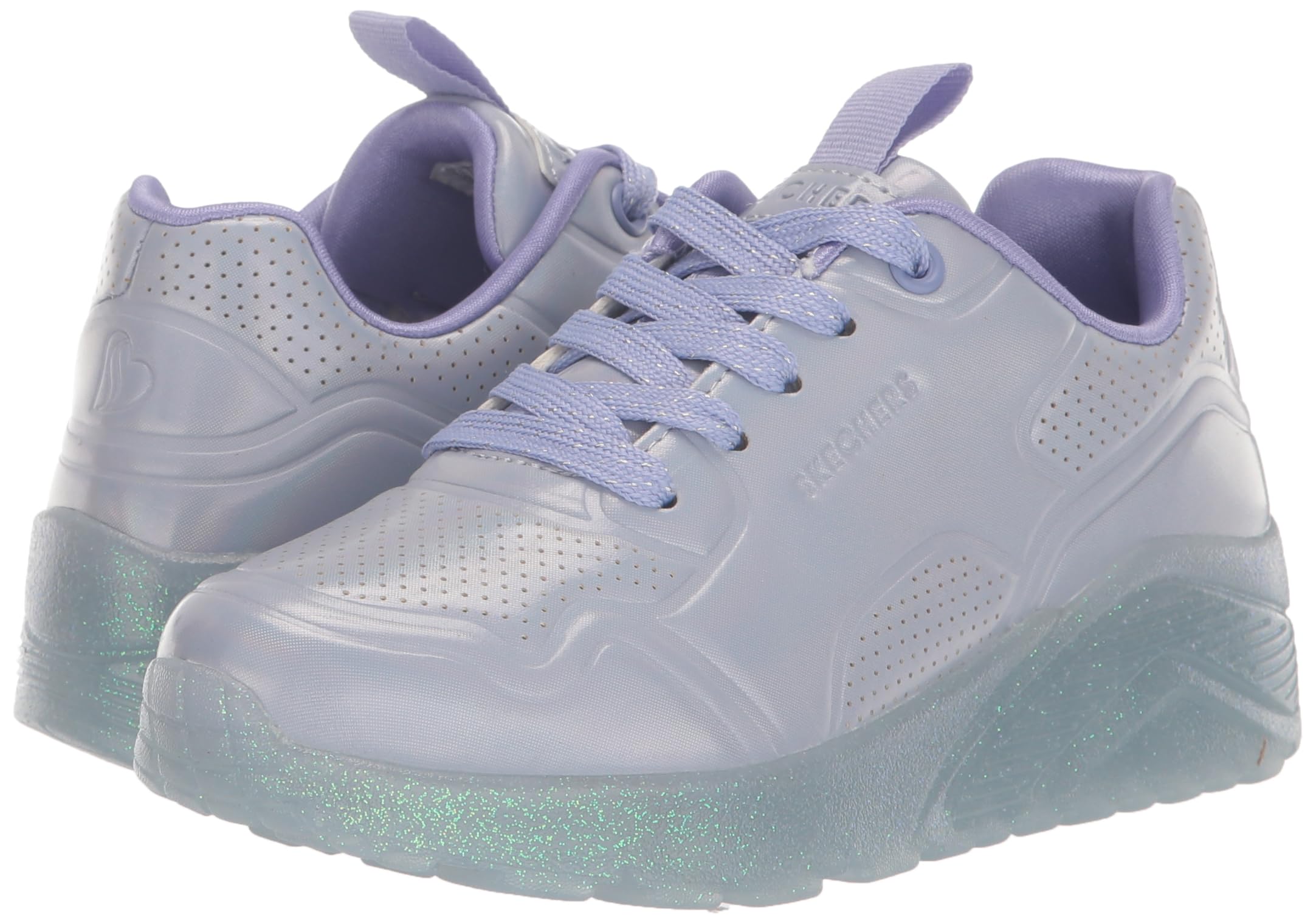 Skechers Kids' Uno-Ice Prism Luxe Sneakers - Lightweight Comfortable Shoes for Boys & Girls | Perfect for School, Play & Everyday Wear