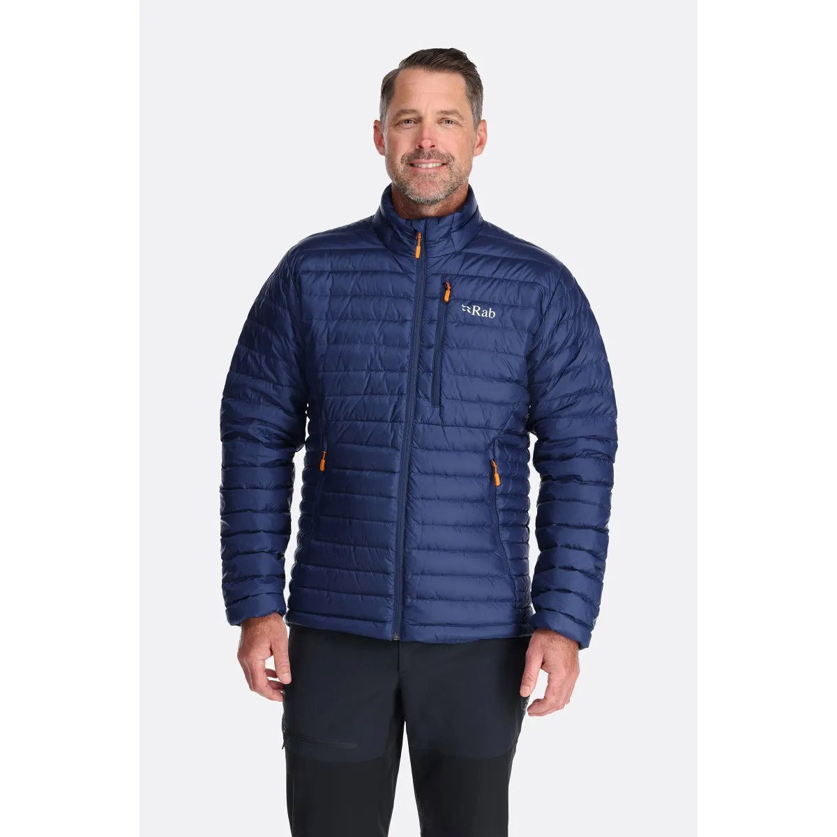 Men's Lightweight Microlight Down Jacket - Warm Winter Puffer Coat for Outdoor Activities & Travel