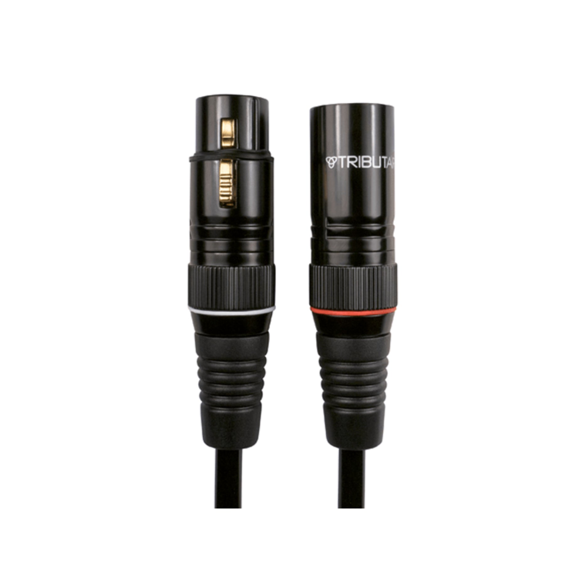 Tributaries Model 4AB Premium Balanced XLR Audio Cable Pair - Professional Studio & Home Audio Equipment for Microphones, Mixers & Speakers