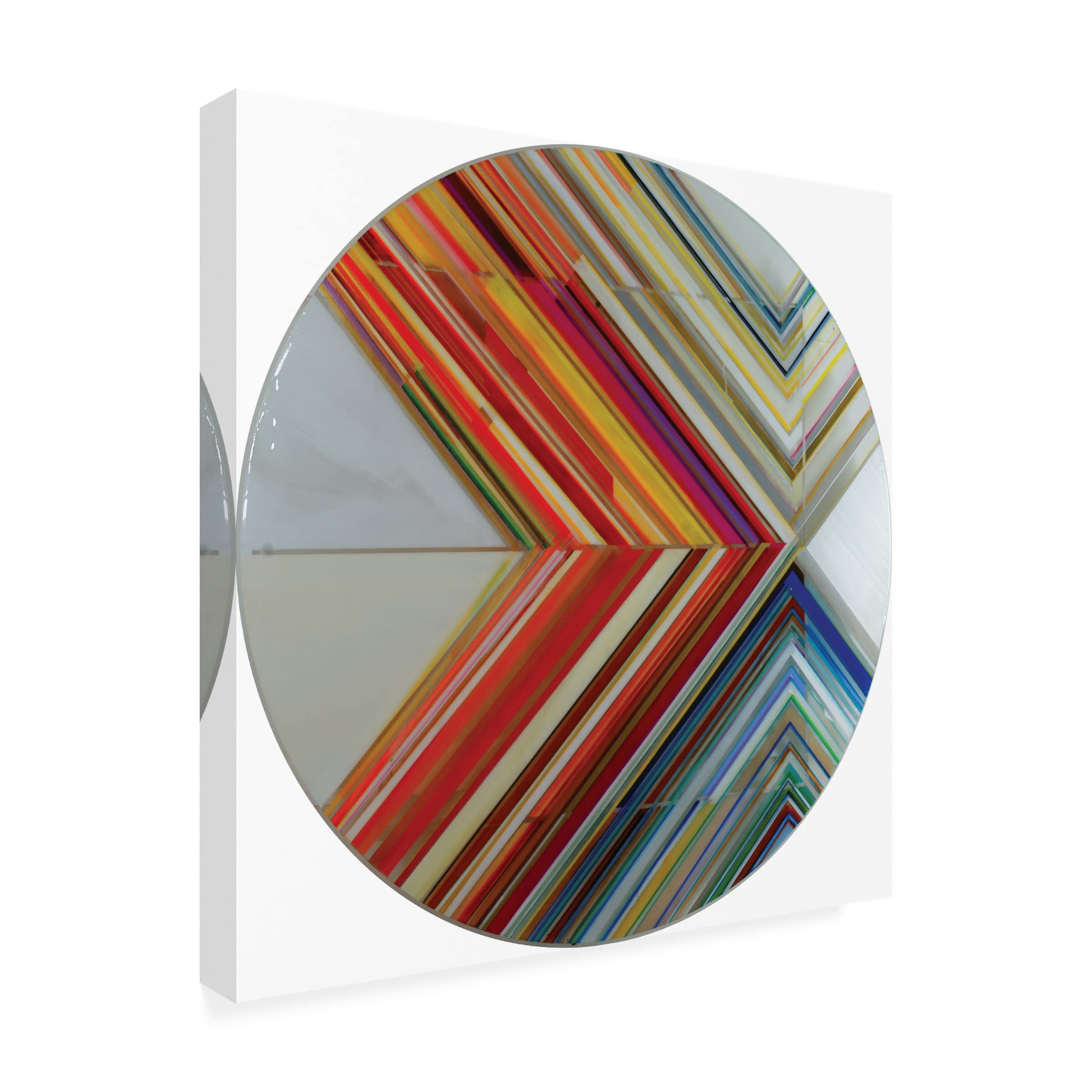 Bellissimo Art 'Rossano II' Canvas Wall Art - Handmade Modern Home Decor for Living Room, Bedroom & Office | Trademark Fine Art Collection
