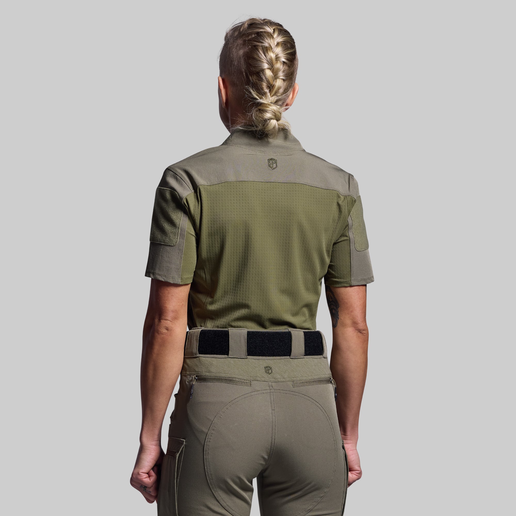Women's Outdoor Performance Top Pro (OD Green) - Lightweight & Breathable Hiking Shirt for Trail Running, Camping & Adventure Travel