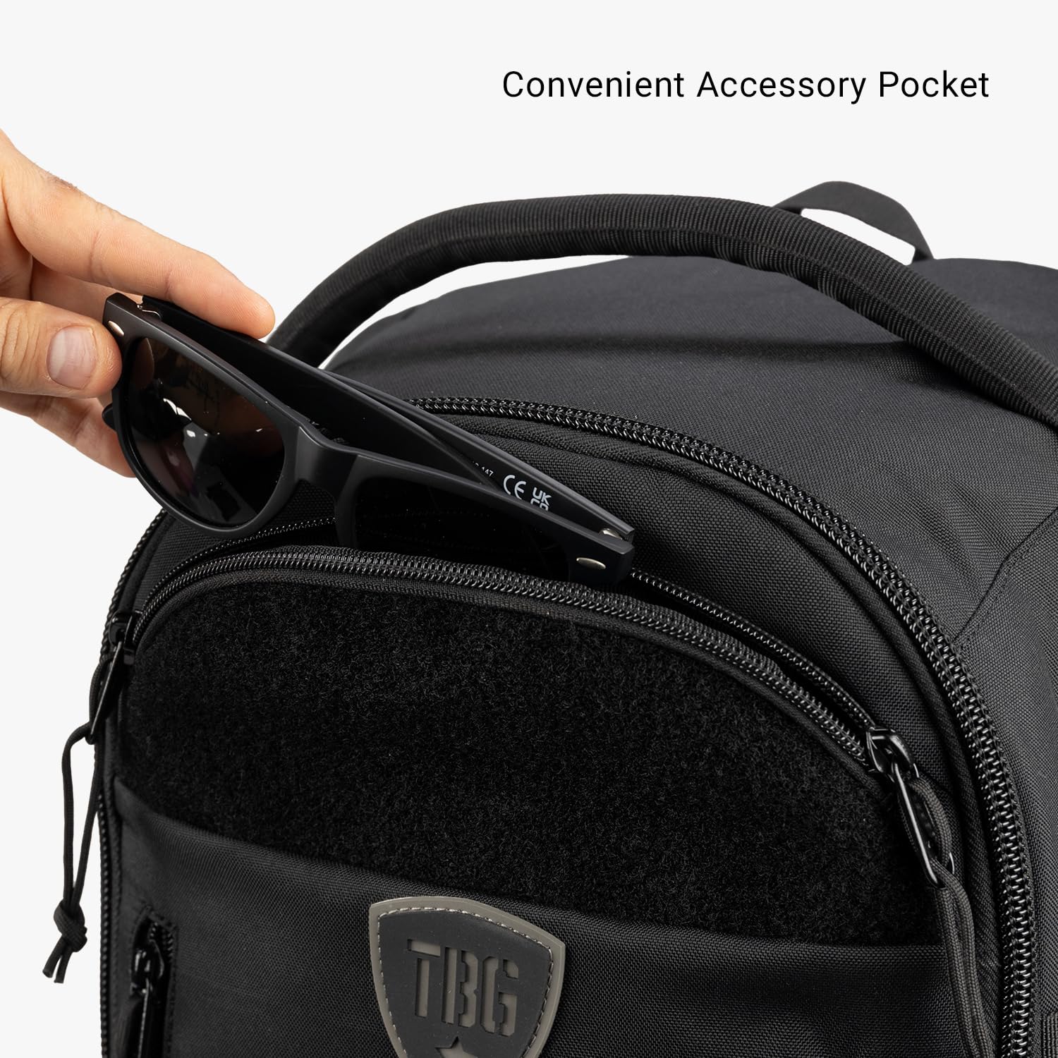TBG - Men's Tactical Diaper Bag Backpack with Built-in Changing Pad & Stroller Straps, Durable Waterproof Baby Carrier for Dads (Black, 4th Generation) - Perfect for Travel, Hiking, and Everyday Parenting