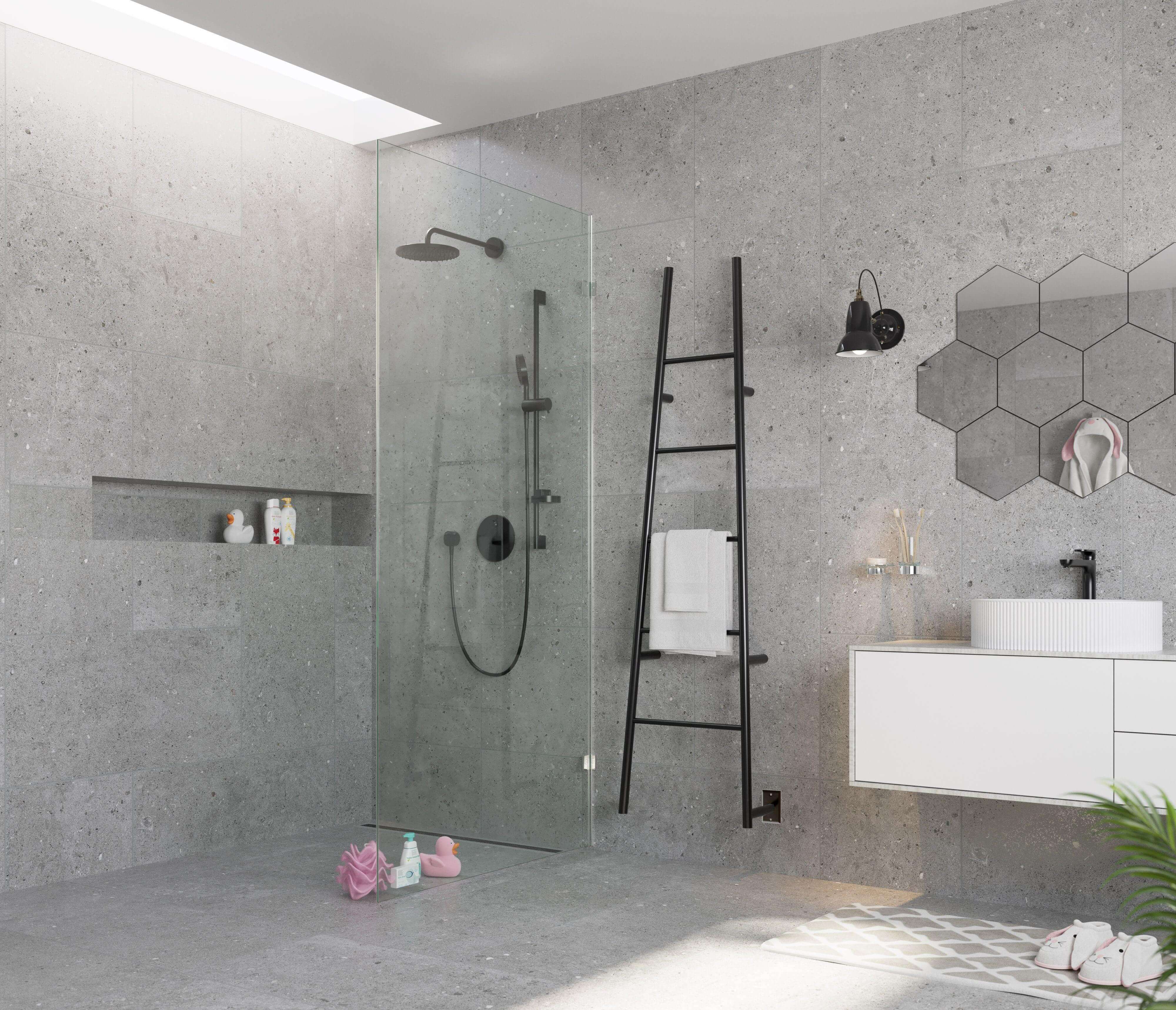 Amba Jeeves Hardwired Ladder Towel Warmer - 20.5