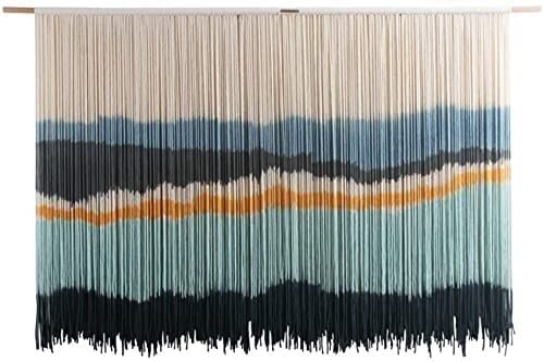 Macrame Wall Hanging Boho Tapestry - Handwoven Bohemian Wall Decor Banner for Bedroom, Living Room, Gallery, Home Decoration, Perfect for Wedding, Party, and Office Spaces