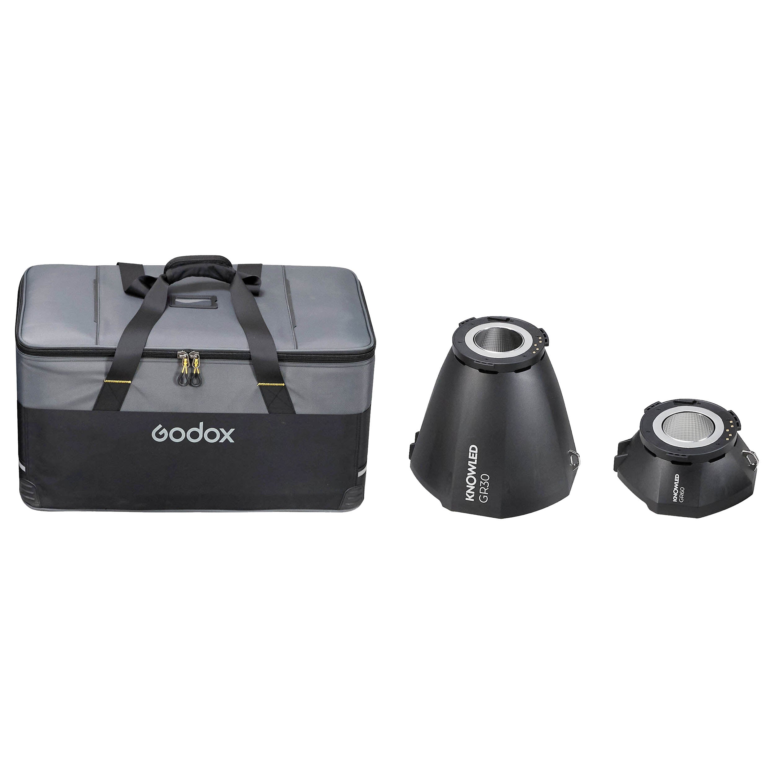 GRK2 GR30 & GR60 G Mount Reflector Kit for Aputure MG1200Bi & MG2400Bi LED Cine Lights – Professional Studio Lighting Accessory for Film Production, Photography, and Video Shooting