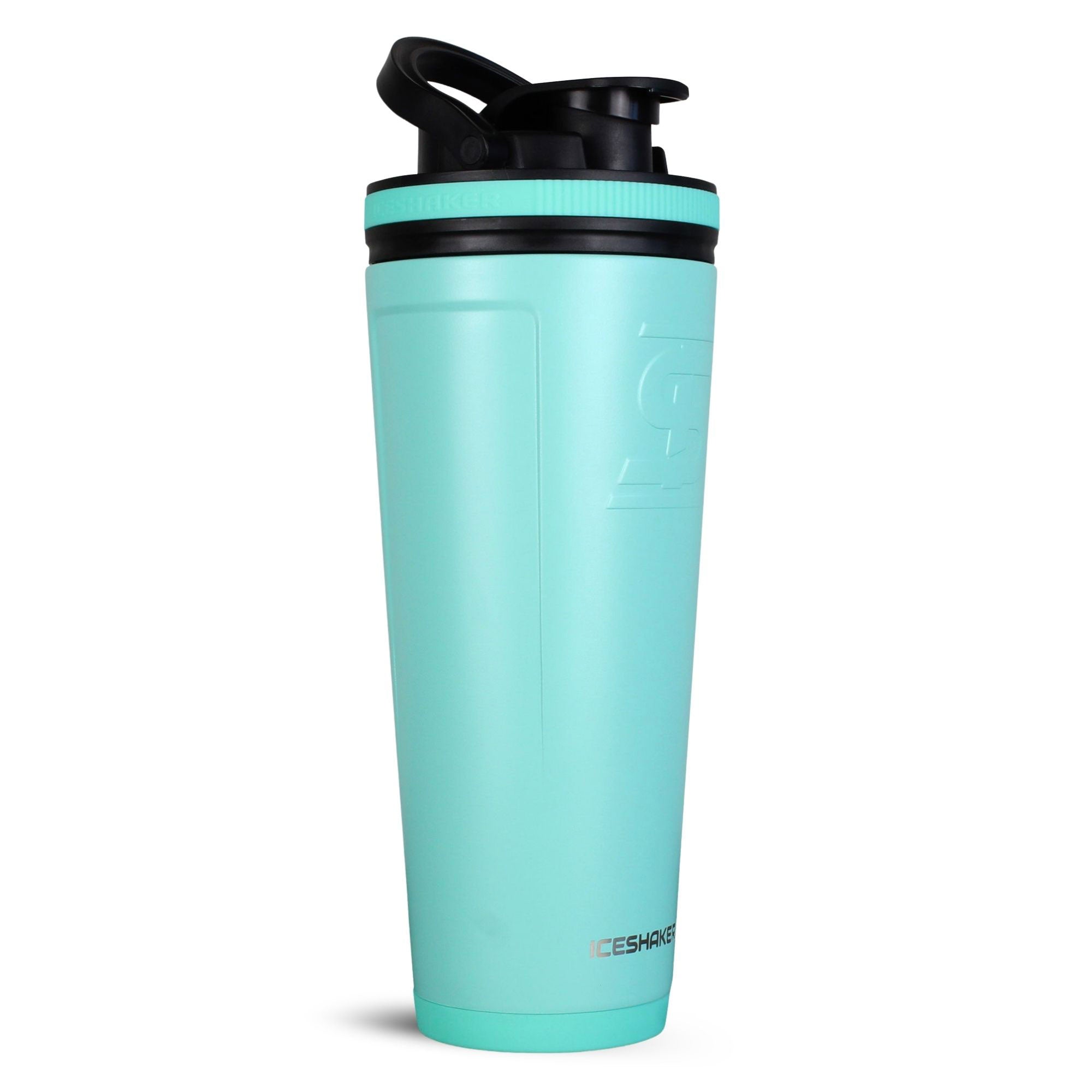 36oz Insulated Stainless Steel Ice Shaker Bottle for Gym & Workouts - Mint Green - Leakproof Protein Shaker with Mixing Ball - Perfect for Bodybuilding, Protein Drinks & Post-Workout Recovery