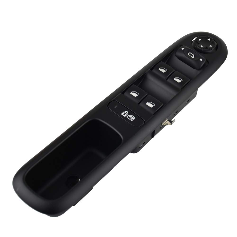 26-Pin Master Power Window Mirror Switch 96650620ZD Compatible with Peugeot 3008 5008 2009-2015 Models - Perfect for Car Window & Mirror Control Repair & Replacement