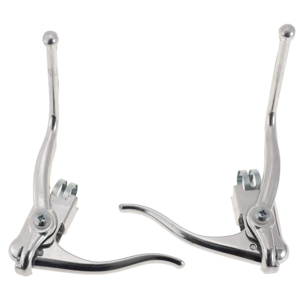 Vintage Road Bike Brake Levers - 1 Pair 22.2mm Dual Safety Handbrakes for Mountain Bike, Road Bike & Folding Bike | Perfect for Commuting, Trail Riding & Urban Cycling