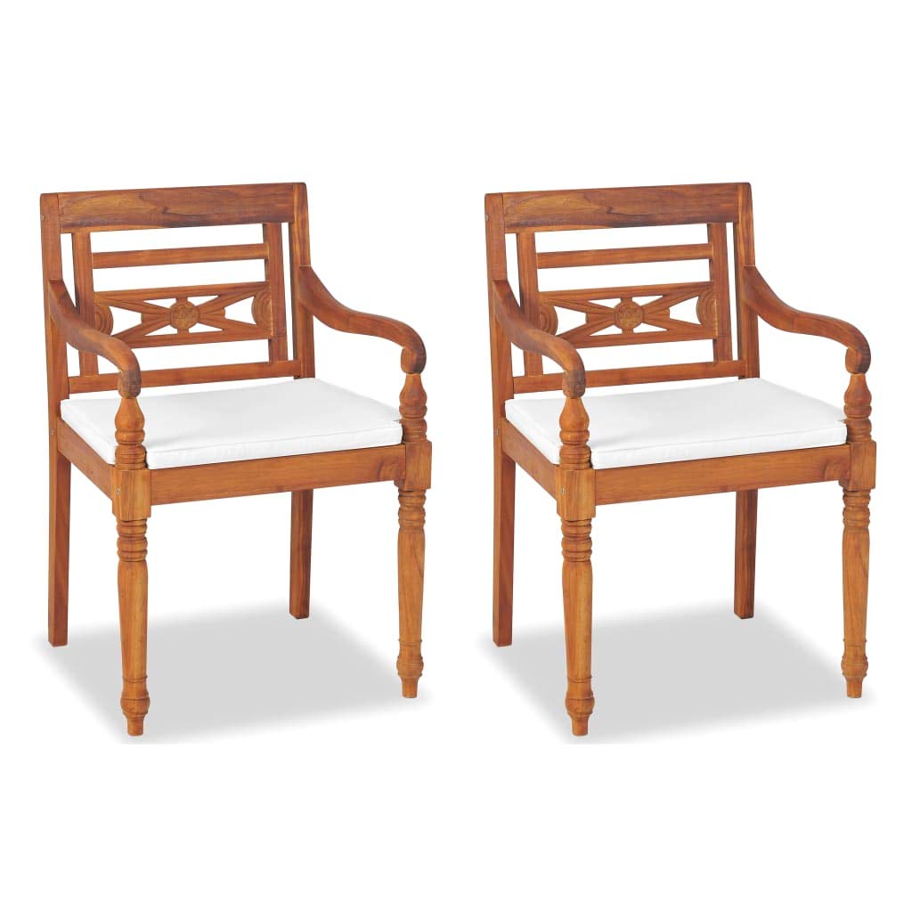 Premium 4-Piece Patio Lounge Set with Cushions - Solid Teak Wood Outdoor Furniture for Garden, Poolside & Backyard Relaxation