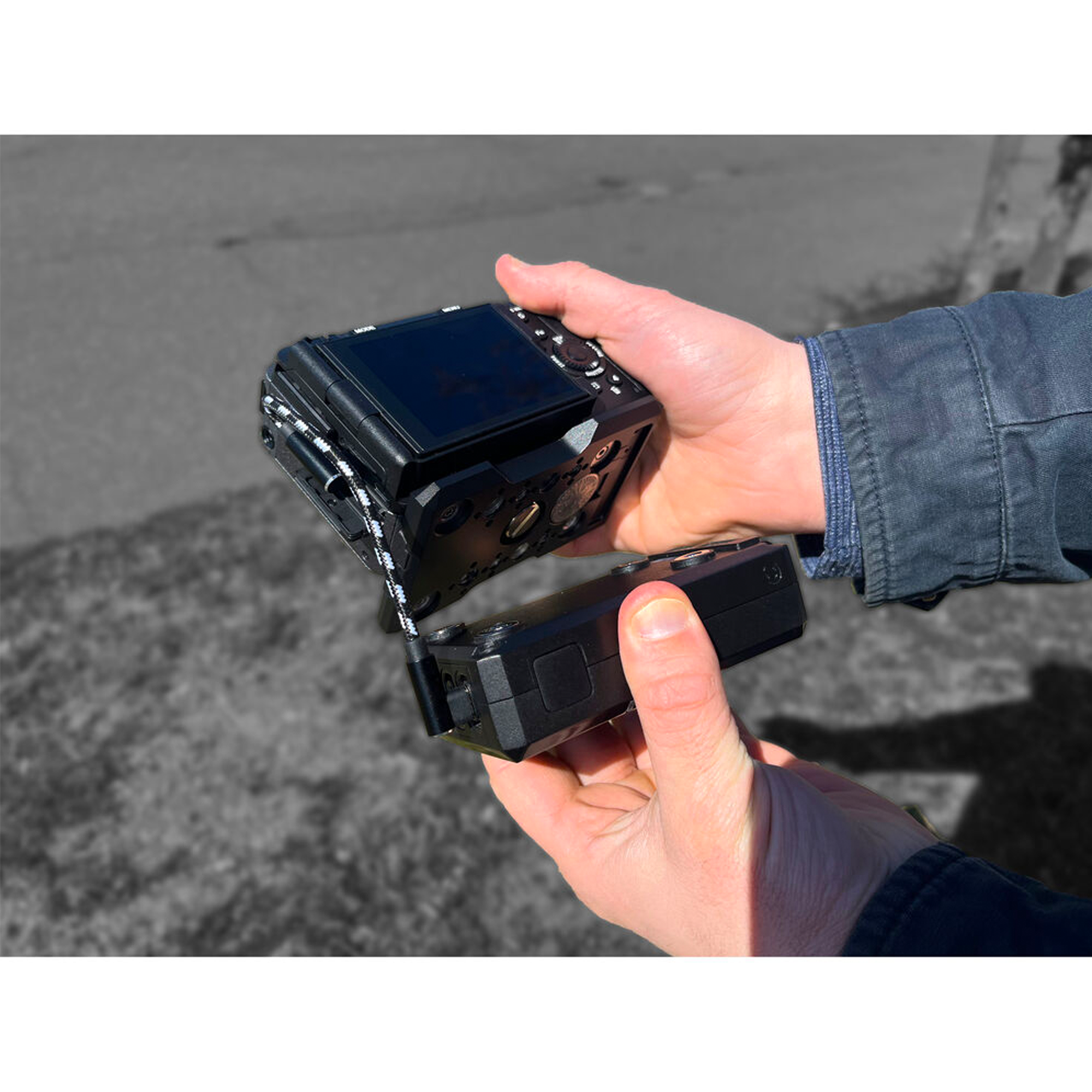 Core SWX Powerbase Edge Snap 49Wh Smart Stacking Battery Pack - Compact & Reliable Power Solution for Cameras, Drones & Portable Devices - Perfect for Outdoor Filming, Travel & On-the-Go Charging