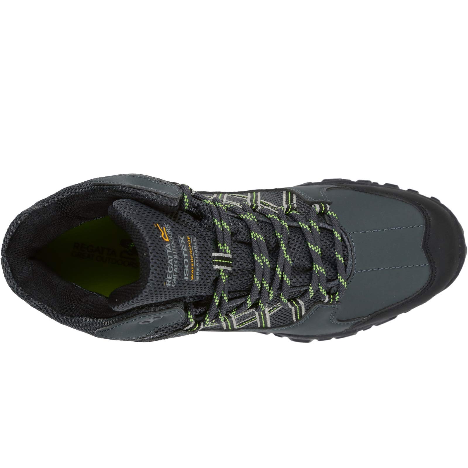 Regatta Men's Edgepoint Mid WP Waterproof Hiking Boots - Lightweight & Durable for Outdoor Adventures, Trekking & Camping