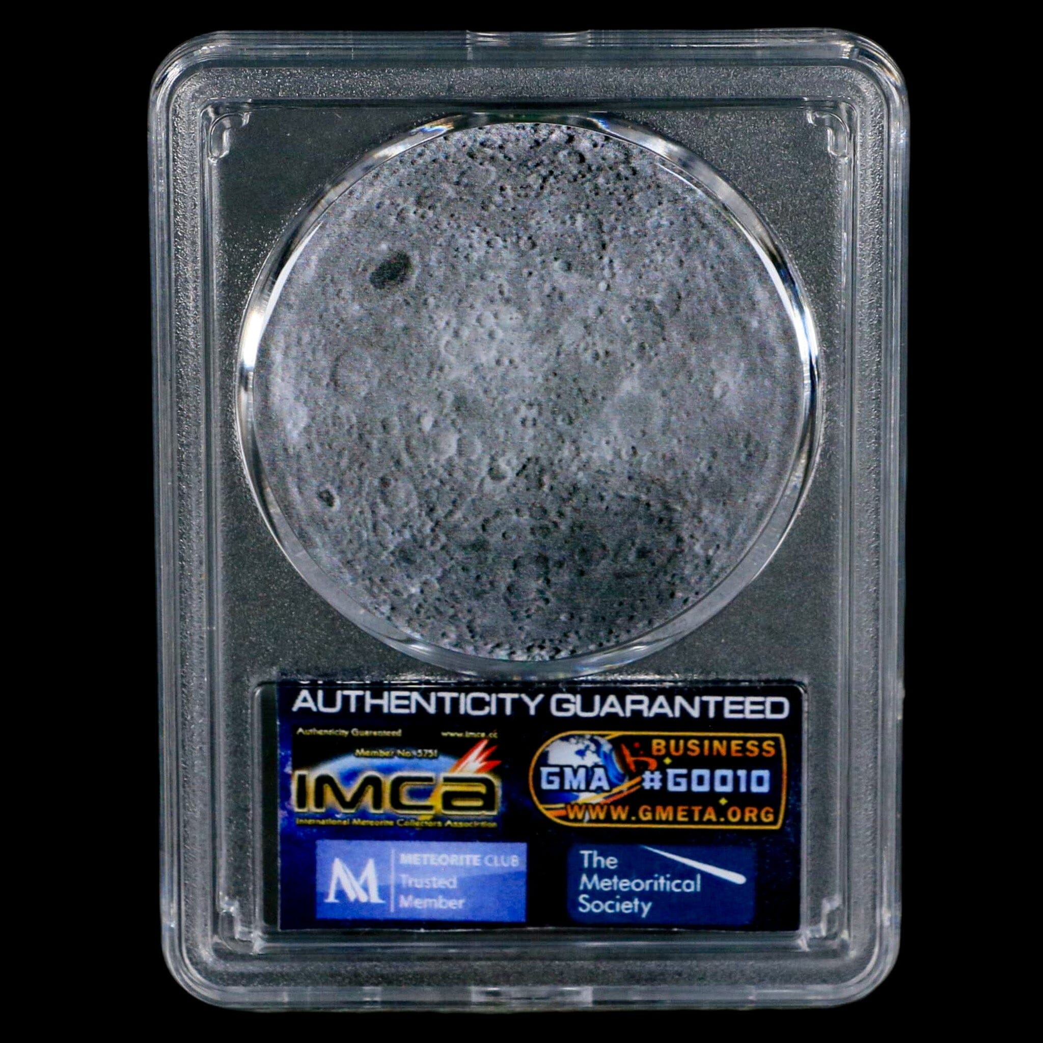 Authentic Moon Rock & Lunar Meteorite Fragments - Certified Outer Space Collectibles with COA | Perfect for Astronomy Enthusiasts, Science Education & Unique Gifts