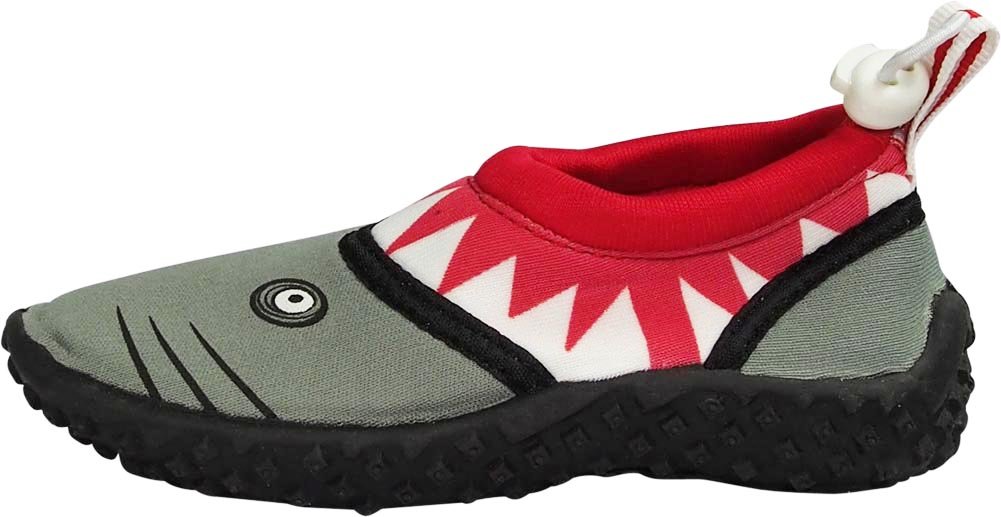 NORTY Wave Aqua Sock - Kids Water Shoes for Swimming, Beach & Pool - Non-Slip Quick-Dry Aqua Socks for Boys & Girls - Lightweight Swim Shoes for Toddlers & Children - Perfect for Beach Vacations, Water Parks & Summer Activities