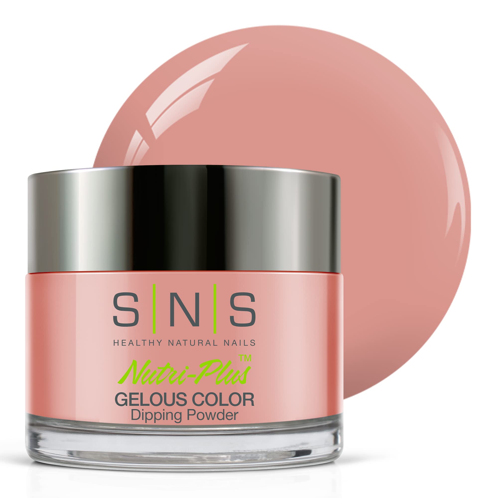SNS Nail Dip Powder - Gelous Color Dipping Powder in Rare Orchid (Pink) - Long-Lasting 14-Day Acrylic Nail Polish - Odor-Free, No UV Lamp Needed - 1oz - Perfect for Salon, Home Manicures & Nail Art Designs