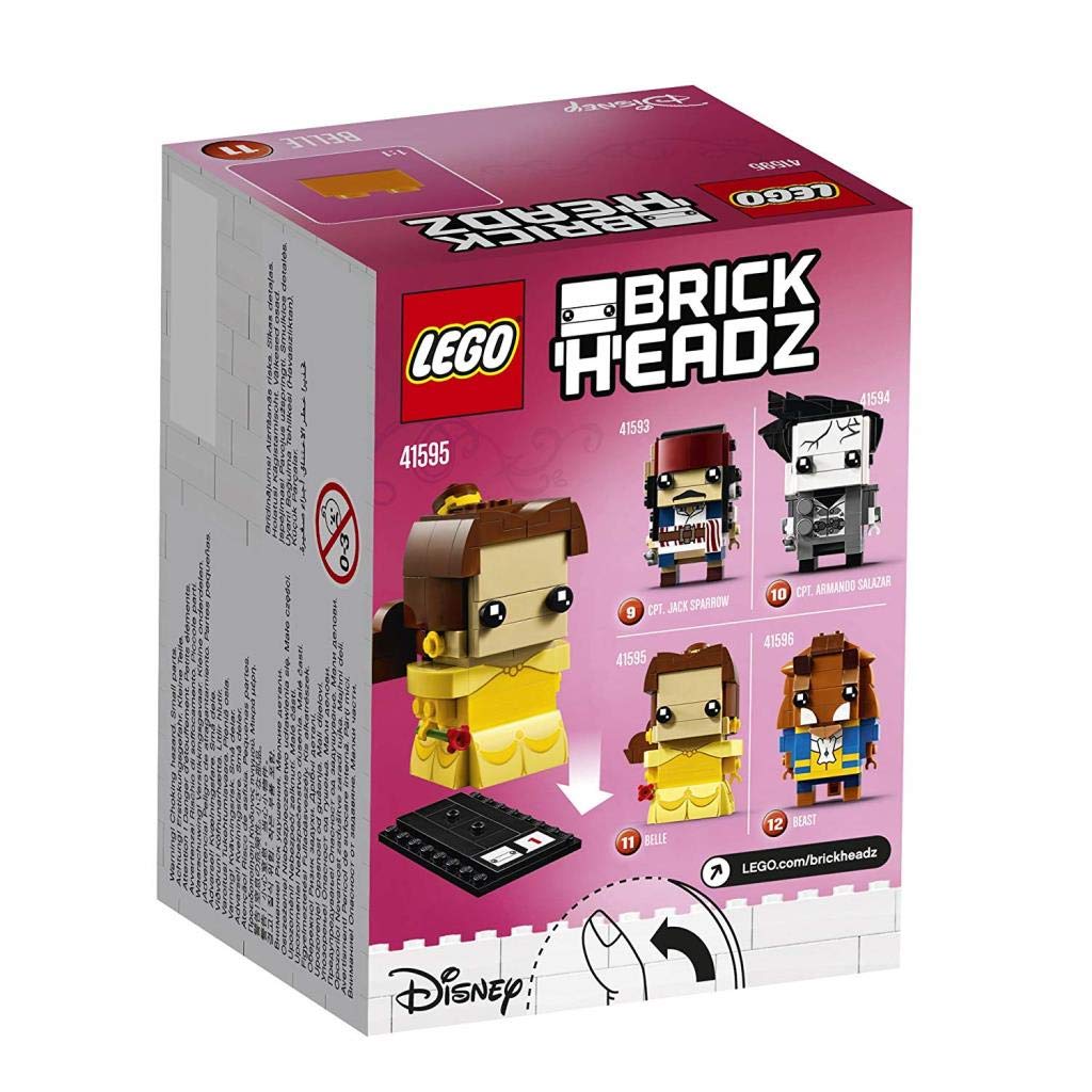 LEGO Disney Princess Belle Building Blocks Set 41595 - Creative Toy for Kids, Perfect for Birthday Gifts & Disney Fans | Inspire Imagination with Princess Belle Playset