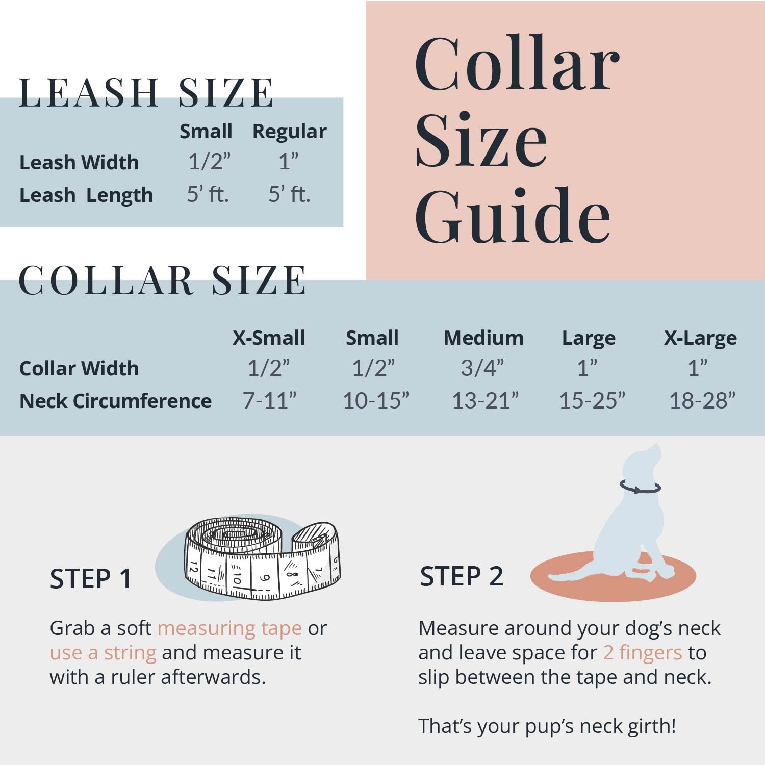 Adjustable Dog Collar and Leash Set with Easy Click Buckle - Durable & Comfortable Pet Accessories for Small to Large Dogs, Puppies & Adults - Perfect for Daily Walks, Training & Holiday Gifts (Large Size)