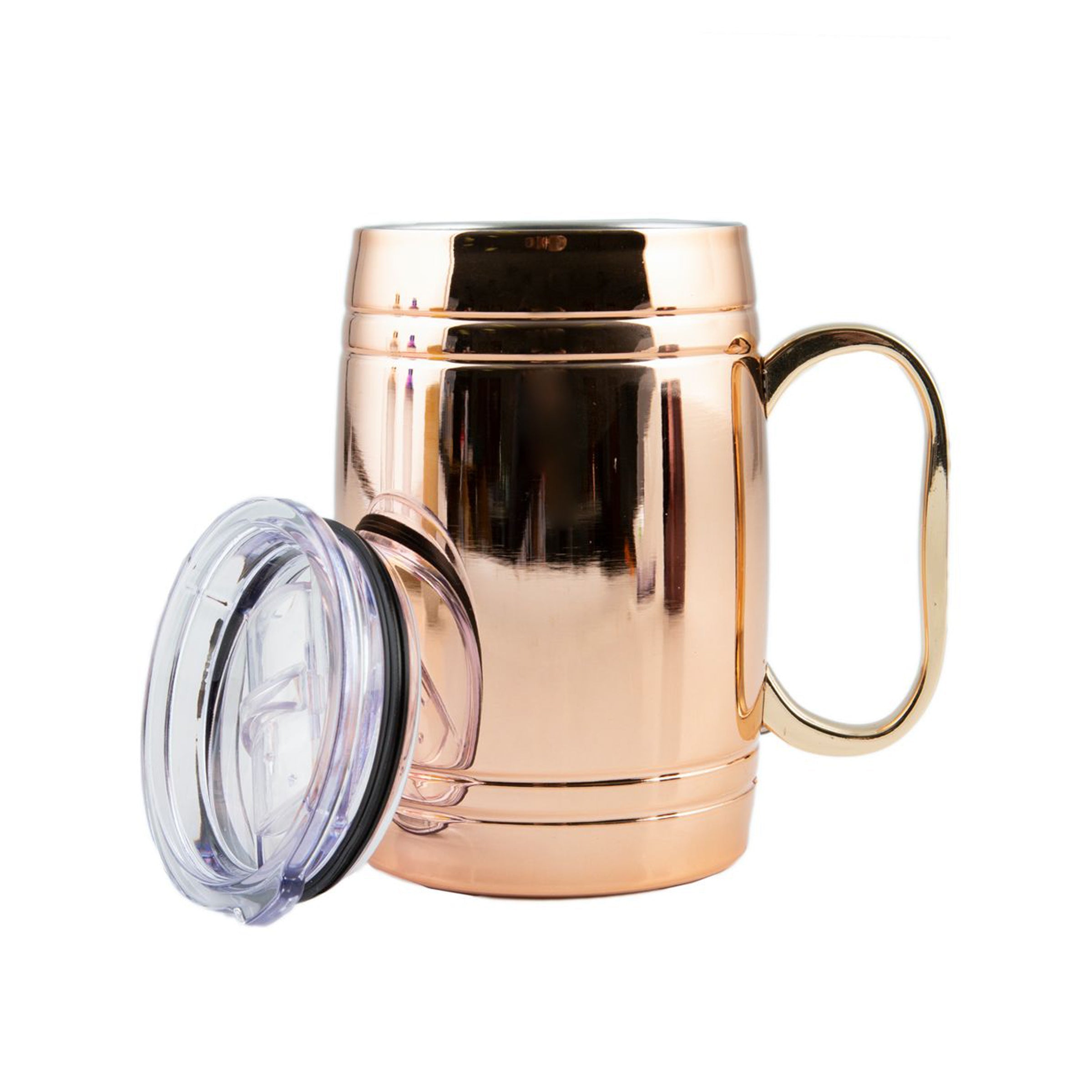 Premium Insulated Copper Beer Mug - Keeps Drinks Cold for Hours, Rust-Resistant & Durable - Perfect for Outdoor Parties, Camping & BBQ Gatherings