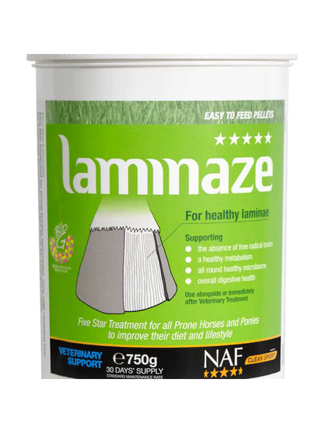 NAF Laminaze Pellets for Horses - Hoof Support Supplement for Laminitis Prevention & Recovery - Ideal for Pasture & Stable Use