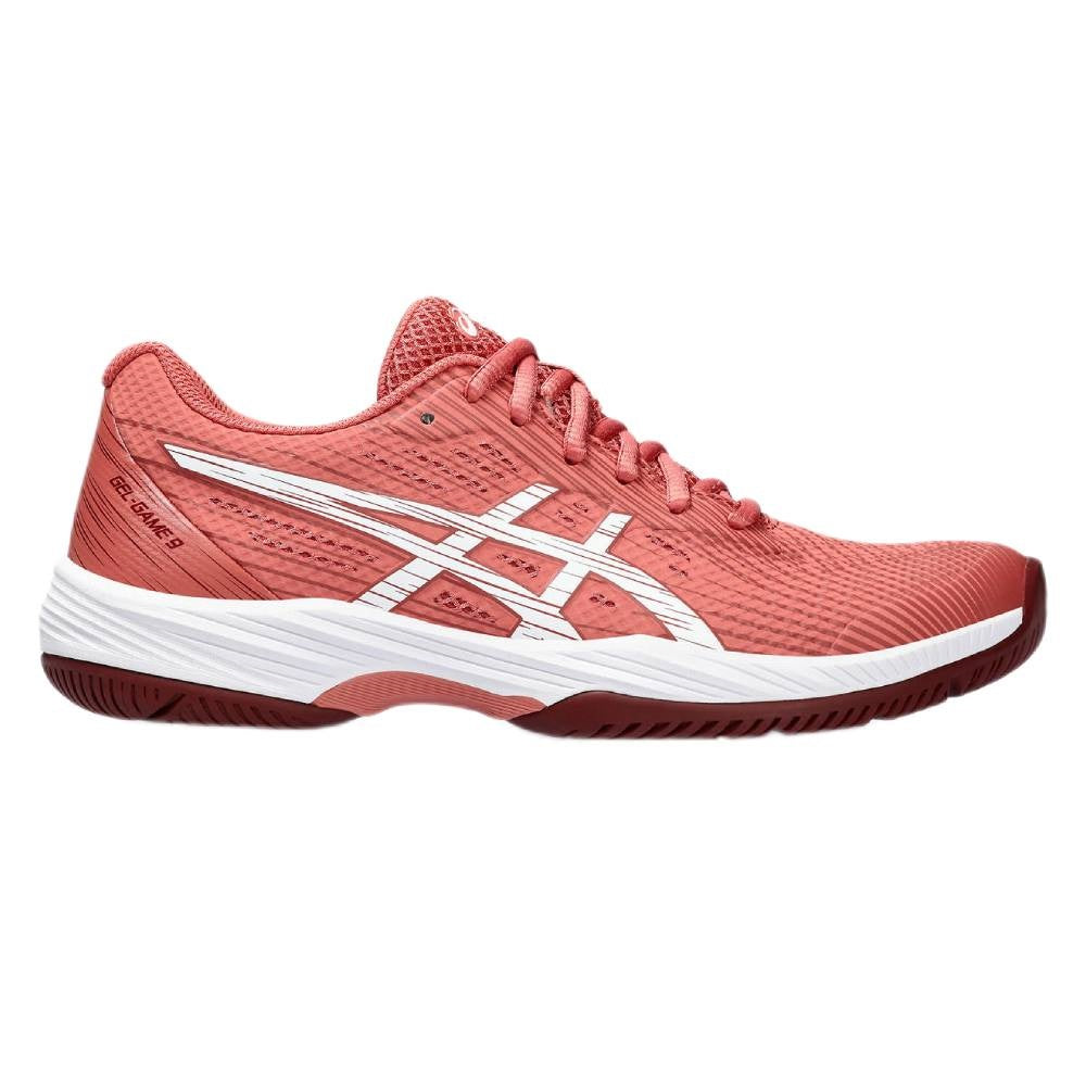 ASICS Gel Game 9 Women's Tennis Shoes - Lightweight Performance Court Shoes for Women in Pink/White | Perfect for Competitive Matches & Casual Play