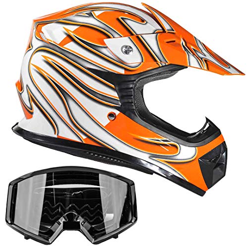 Orange w/ Black Goggles