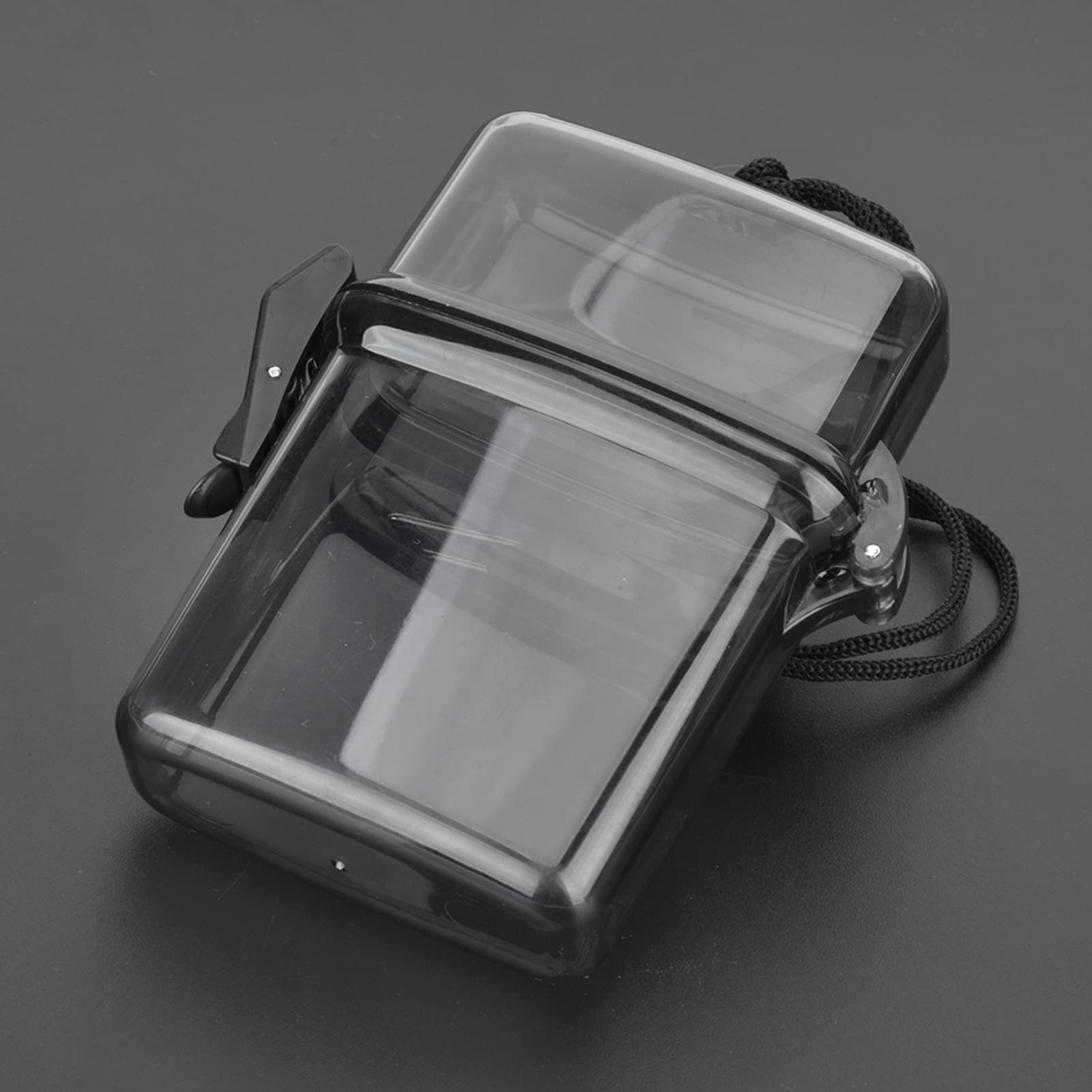 Waterproof Dry Box - Portable Transparent Small Waterproof Case with Rope Hook | Floating Watertight Storage Container for Kayaking, Surfing, Hiking, Fishing, Camping & Outdoor Adventures | Perfect for Keeping Phones, Keys & Valuables Safe in Wet Conditions