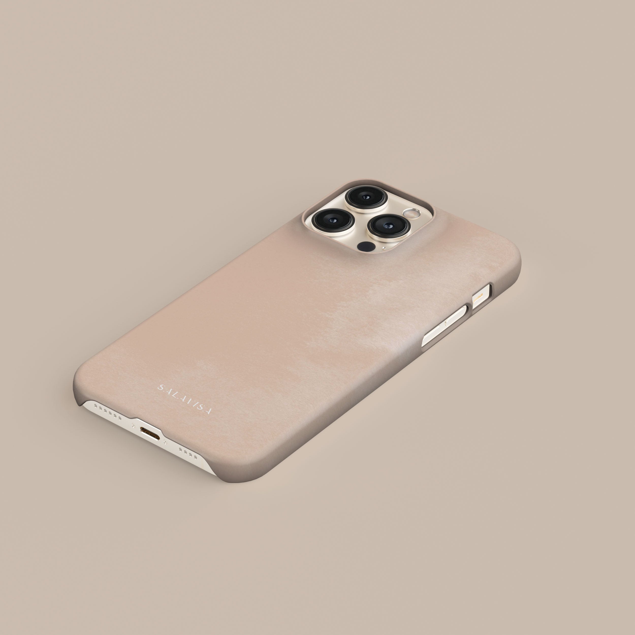 Light Pink Phone Case for iPhone 15 Pro Max - Soft Silicone Protective Cover with Shock Absorption | Perfect for Everyday Use, Travel & Outdoor Activities