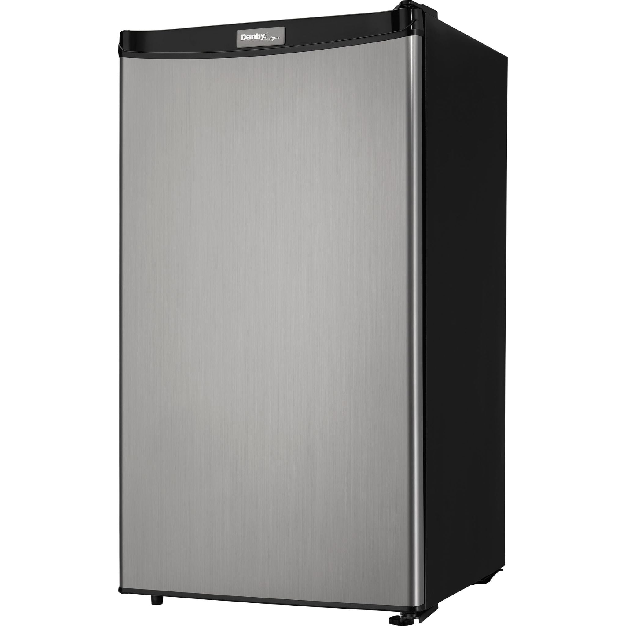 Danby Compact Refrigerator (DCR032A2BSLDD) - 3.2 Cu Ft Stainless Steel Mini Fridge for Dorm, Office, Bedroom & Kitchen - Energy Efficient & Quiet Operation