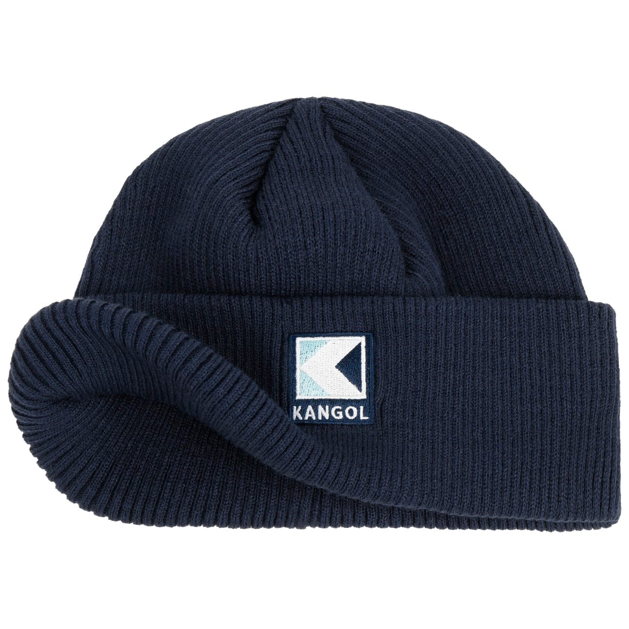 Kangol Service K Rib Short Beanie Hat - Warm Winter Knit Cap for Men & Women - Perfect for Skiing, Snowboarding & Outdoor Activities