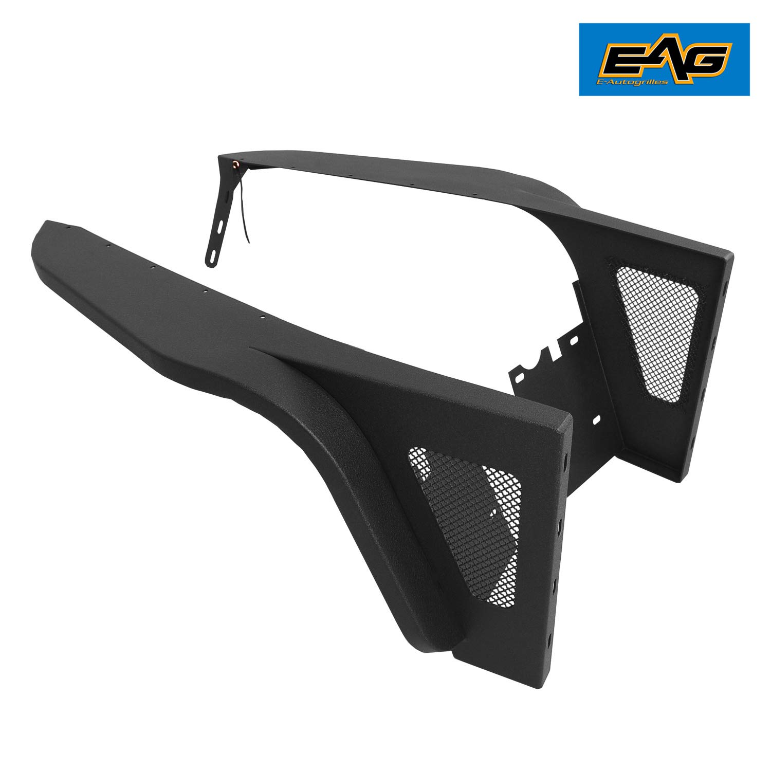 EAG Steel Front Fender Flare with LED Lights for Jeep Wrangler TJ 1997-2006 | Off-Road Accessories for Enhanced Style & Protection
