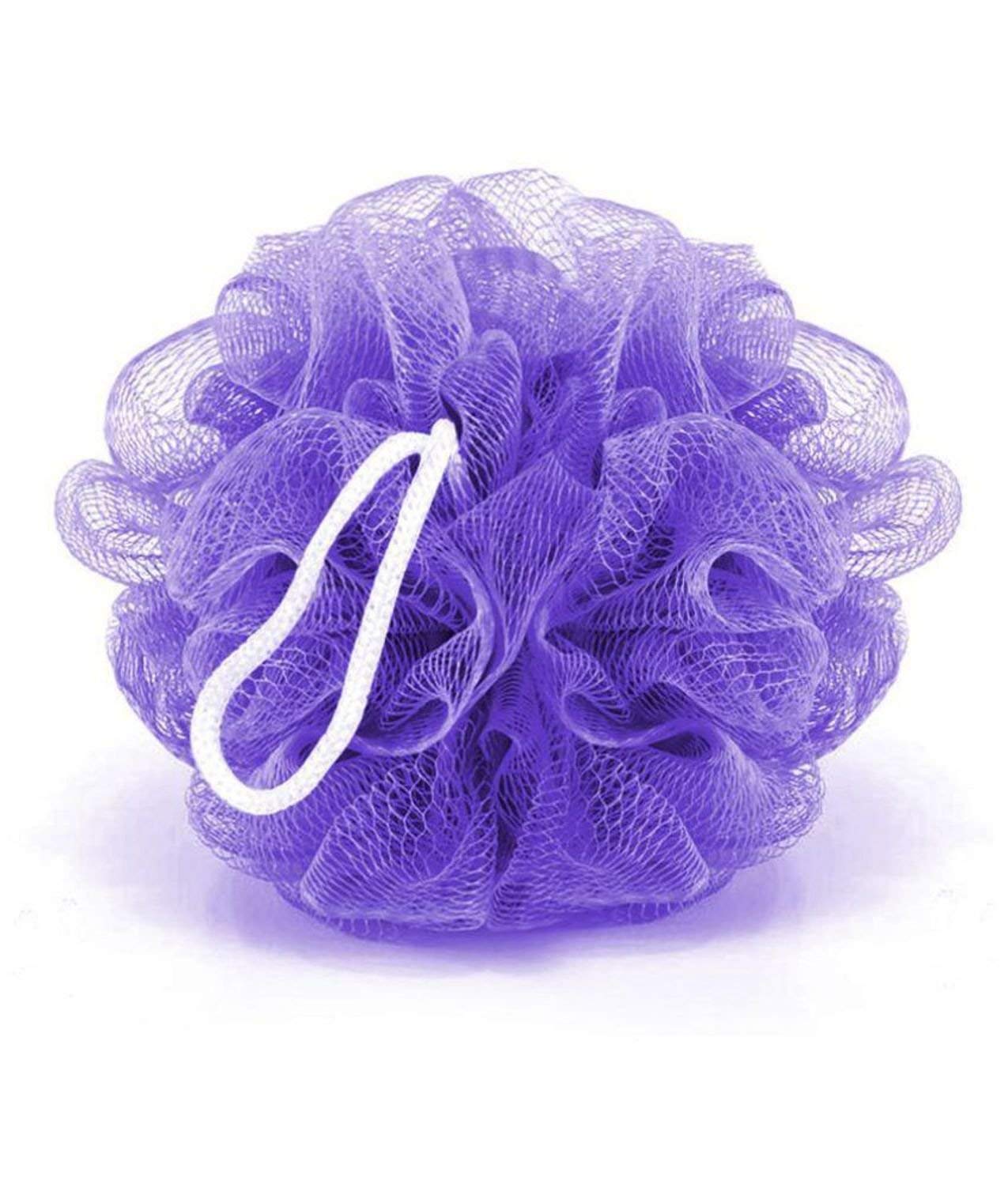 Exfoliating Bath Loofah Brush Set for Smooth Skin - 3 Pack (Purple, Pink, Sky Blue) | Gentle Body Scrubber for Shower & Spa | Perfect for Exfoliation & Skin Renewal