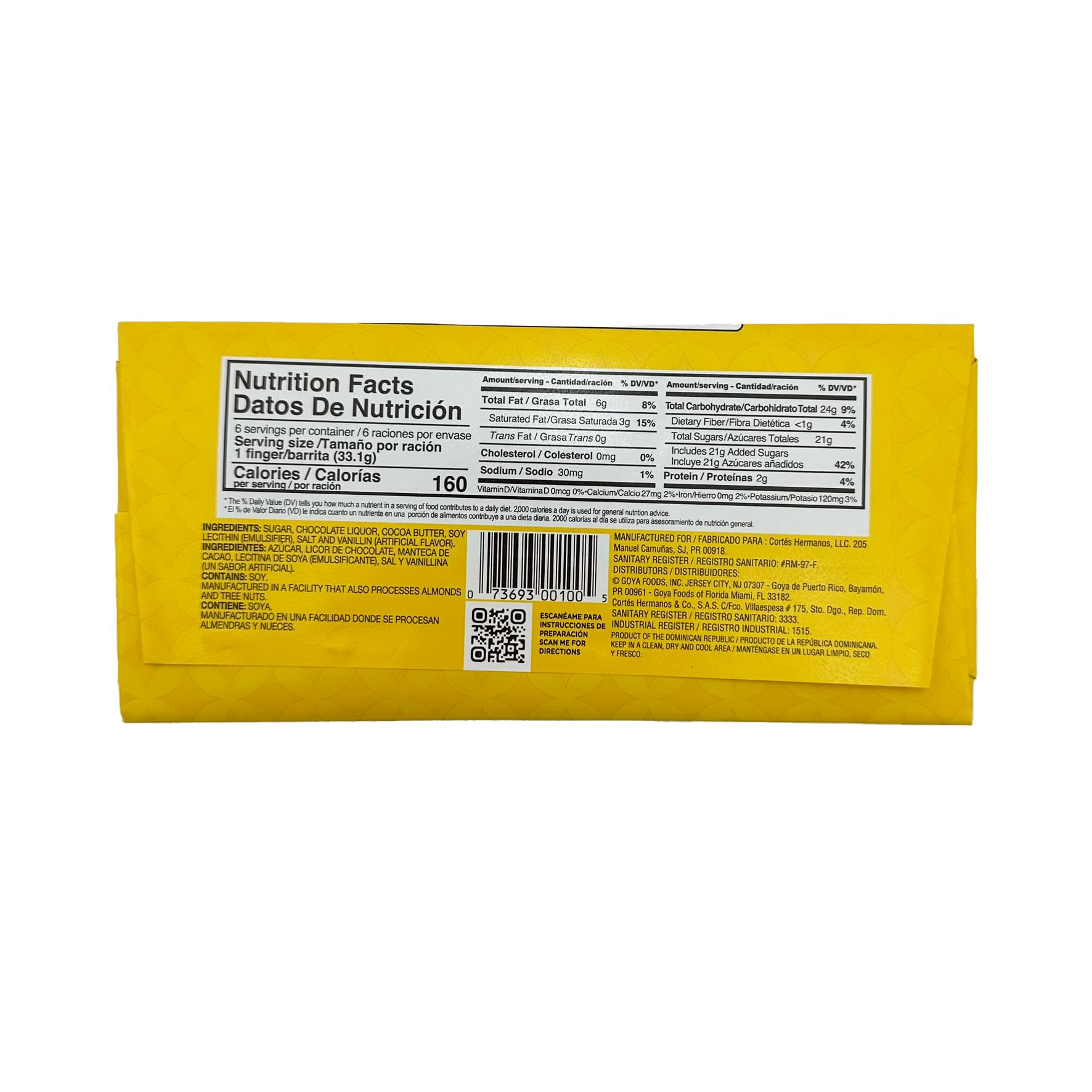 Premium Cortes Sweet Chocolate Bars 7oz (20-Pack) - Rich & Creamy Milk Chocolate for Baking, Gifts & Snacking