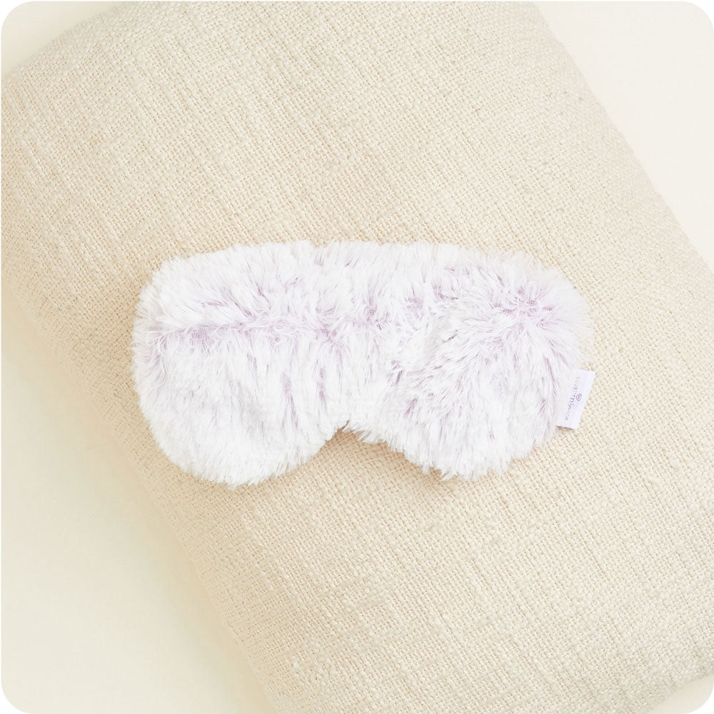 Lavender Scented Marshmallow Warmies Eye Mask for Sleep & Relaxation - Perfect for Stress Relief, Travel & Spa Use