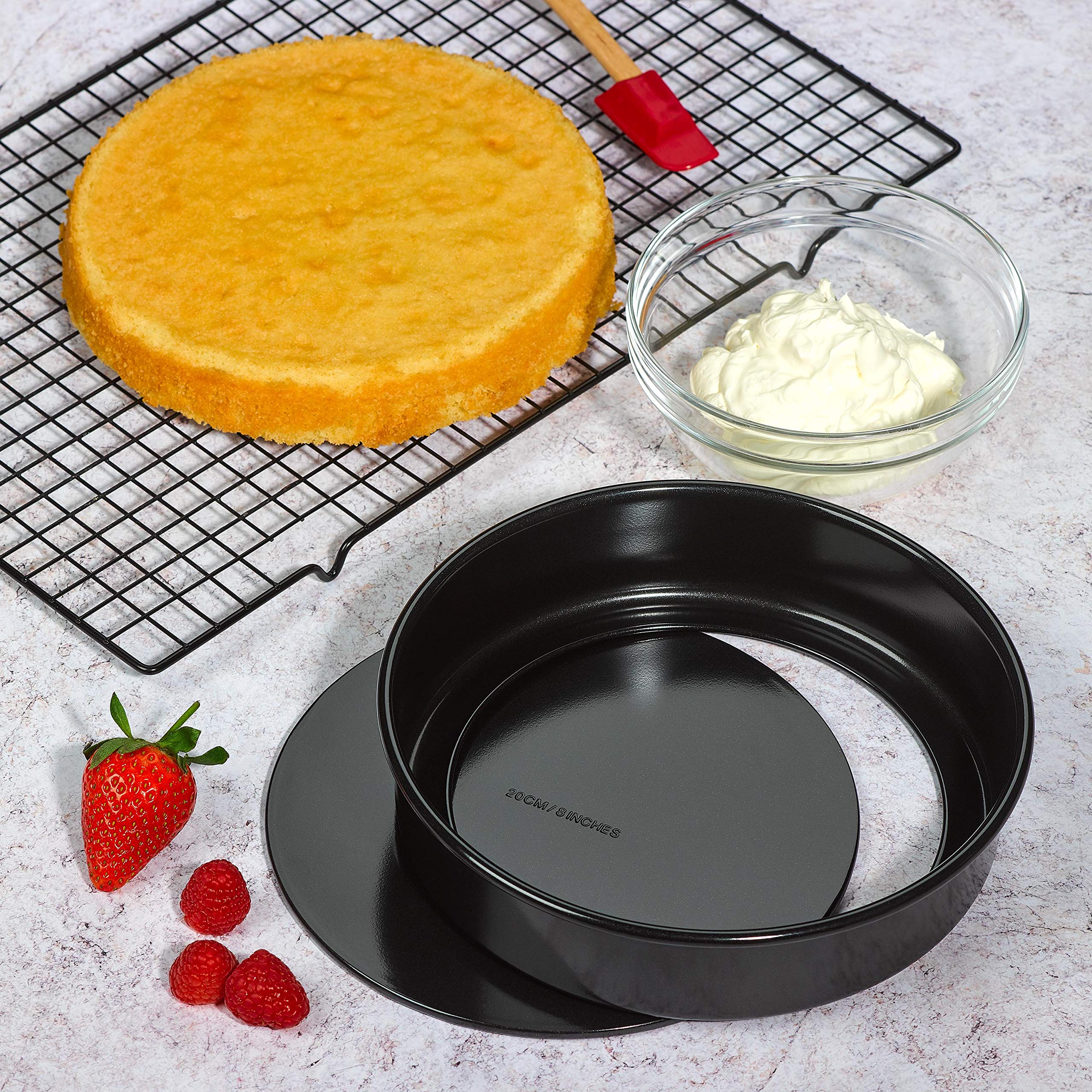 Non-Stick 7-Inch Sandwich Pan - Black - Perfect for Grilled Cheese, Breakfast Sandwiches & Paninis at Home