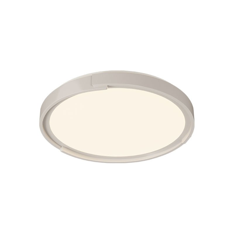 Modern Edge Minimalist Ceiling Light Fixture - Sleek LED Flush Mount for Bedroom, Living Room & Kitchen - Energy Efficient Home Lighting Solution