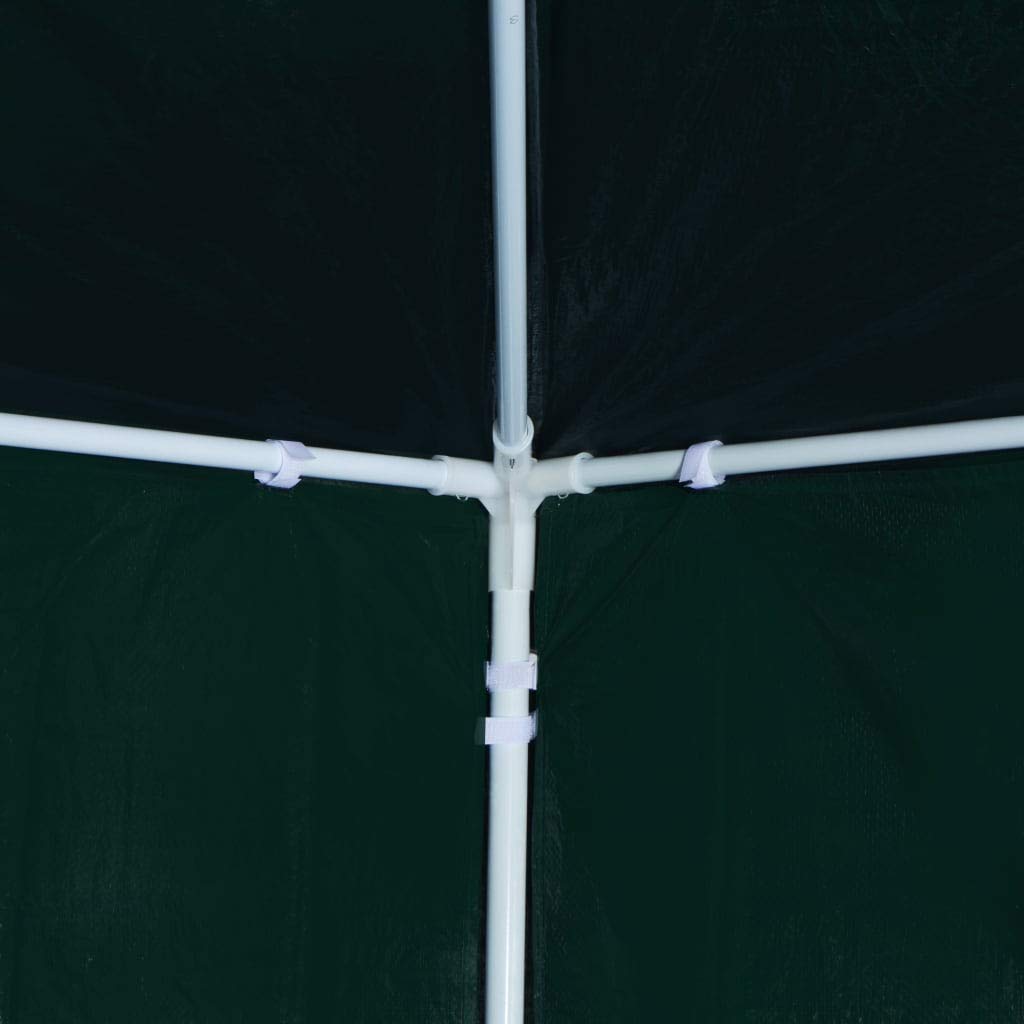 CHARMMA 10x10 Heavy Duty Party Tent - Large Outdoor Pop Up Canopy for Weddings, Backyard Events & Fiestas | Waterproof Green Shelter for Camping, Picnics & Outdoor Gatherings