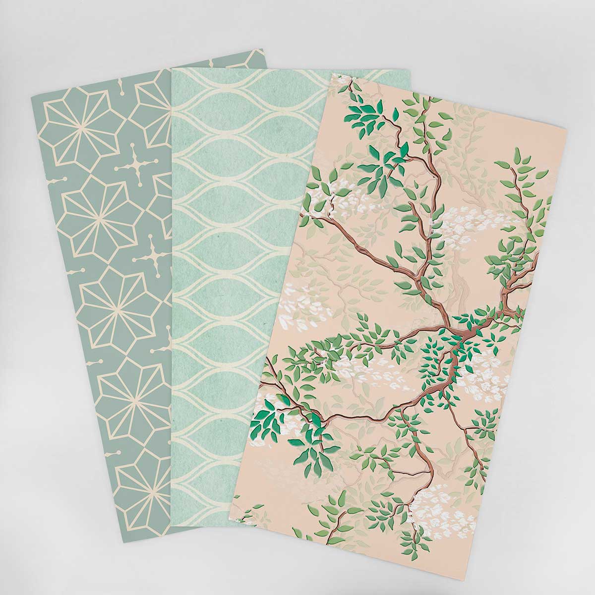 Green Bathroom Wallpaper Sample - Waterproof & Peel-and-Stick - Perfect for Bathrooms, Kitchens & Accent Walls