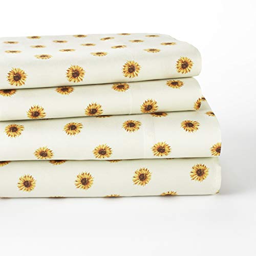 Sunflower King Bedding Set - 4pc for Cozy Bedroom Decor