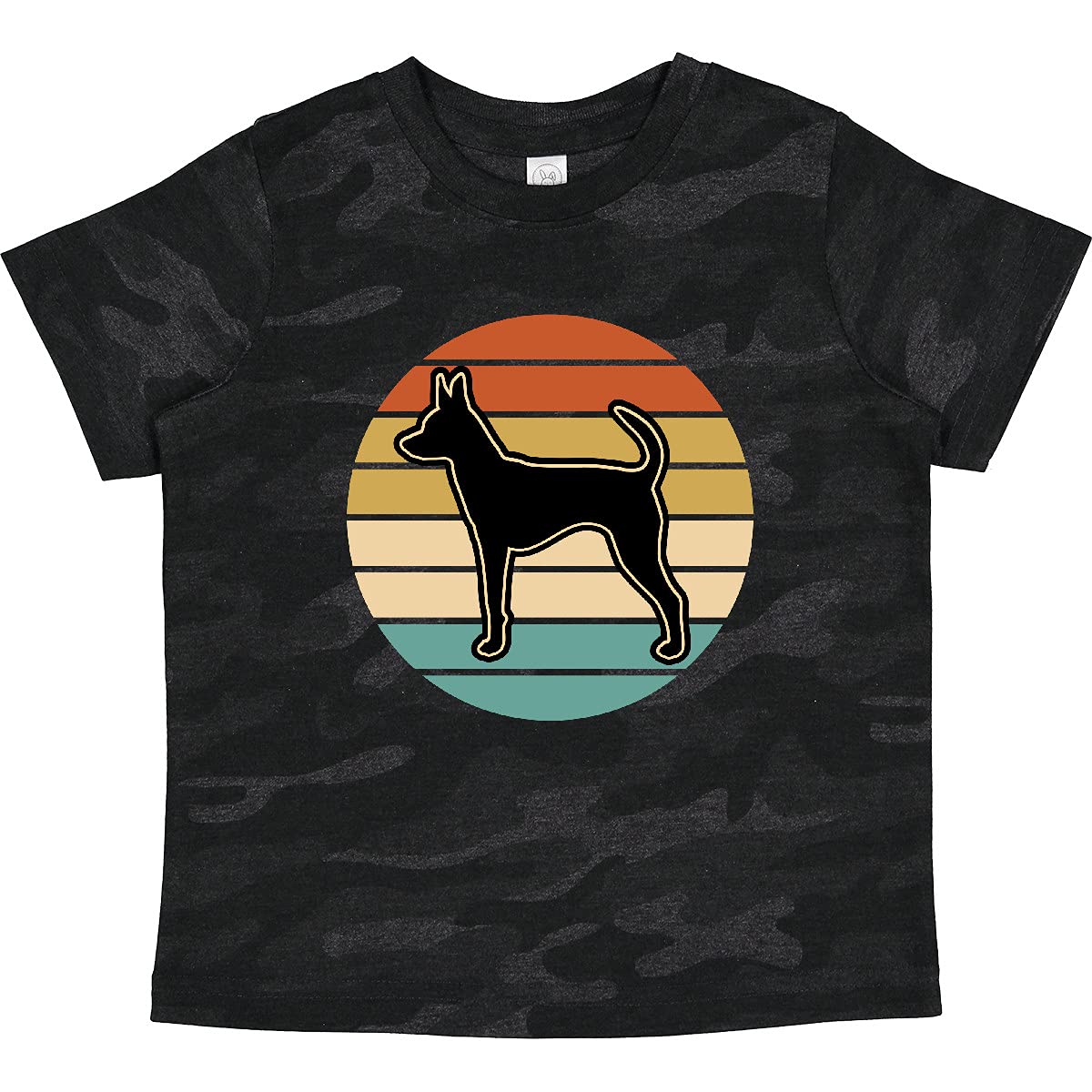 Inktastic Russian Toy Terrier Dog Graphic Toddler T-Shirt - Cute Puppy Apparel for Kids, Boys & Girls - Perfect for Playdates, Birthdays & Family Photos