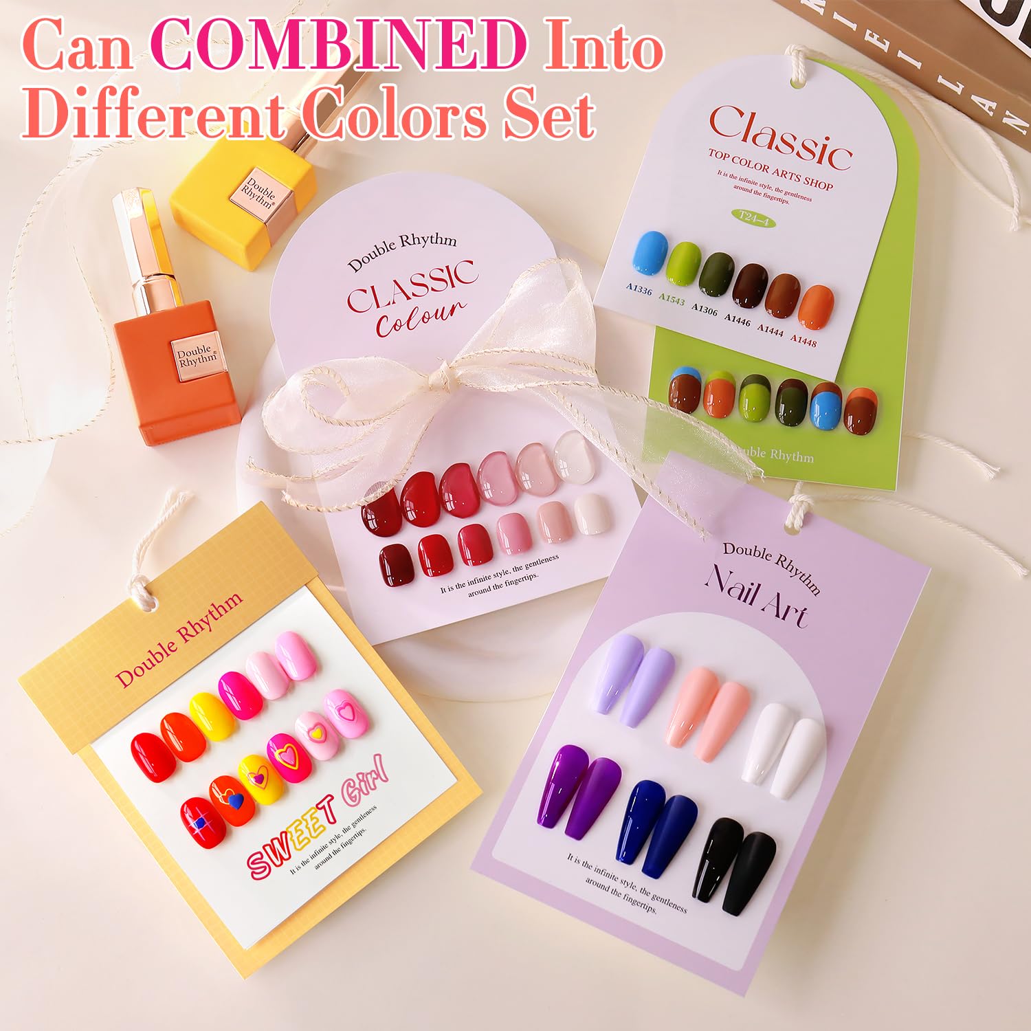 28Pcs 0.5Oz Soak Off Gel Nail Polish Set - Same Color Gel Polish Kit for Manicure & Nail Art | DIY at Home & Salon Use | Red Pink Collection (T24-4) | Perfect for Parties, Weddings & Special Occasions