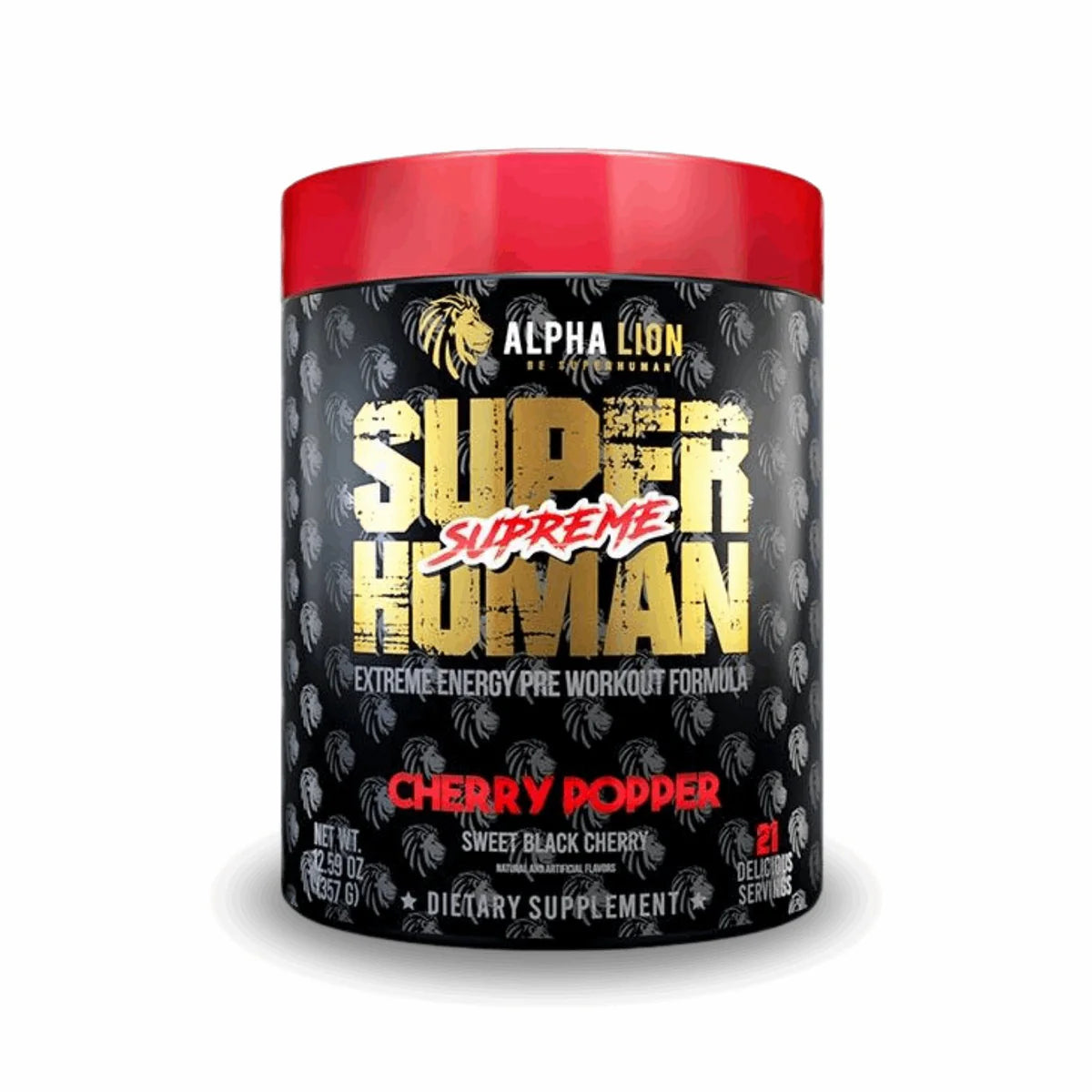 Alpha Lion SuperHuman Supreme Pre-Workout Powder 357g - Boost Energy, Focus & Performance for Gym & Fitness Training