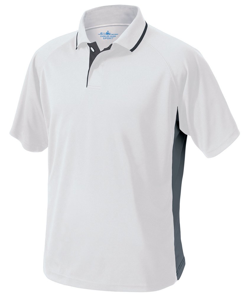 Charles River Apparel Men's Classic Wicking Polo Shirt - Moisture-Wicking, Breathable & Comfortable Golf & Casual Wear for Men