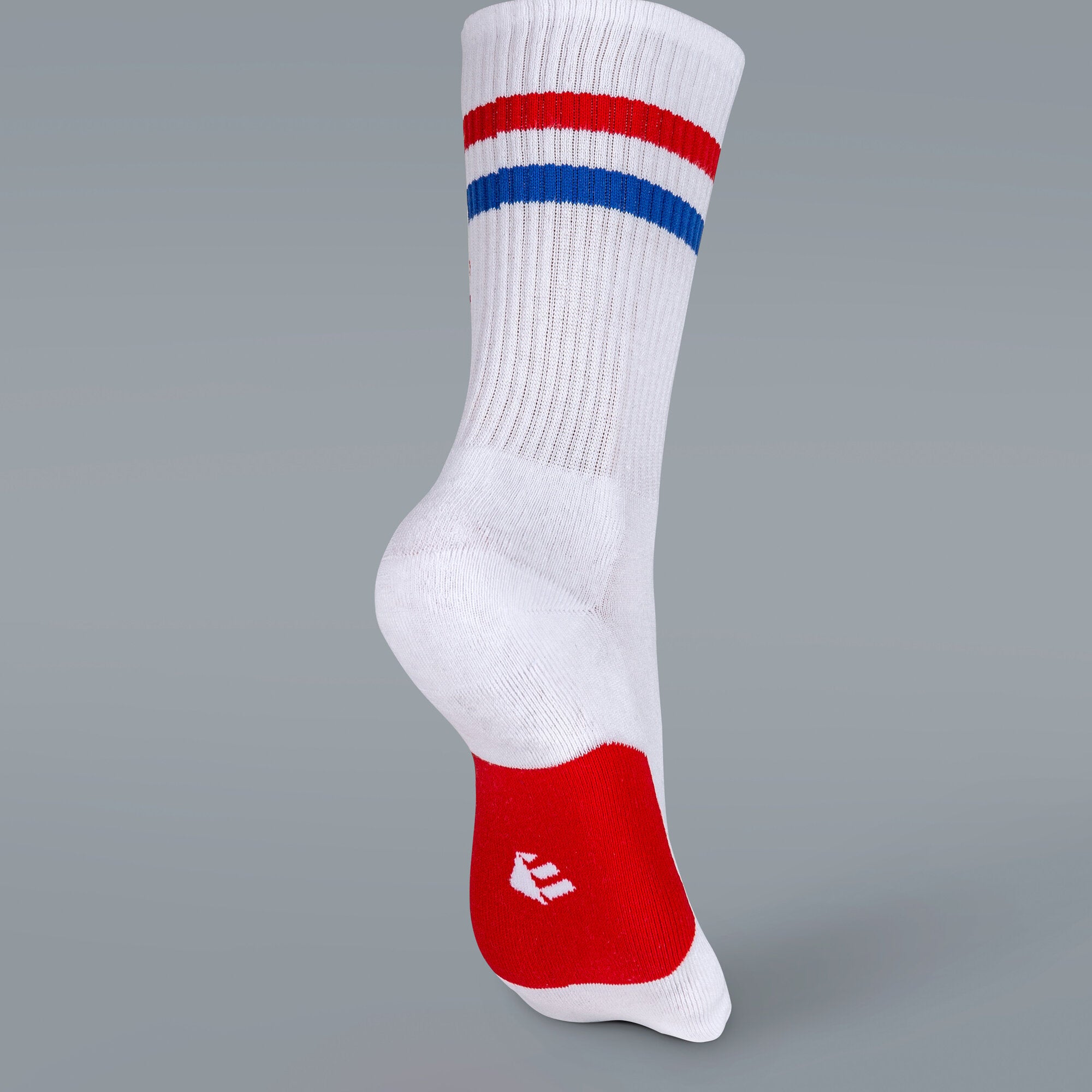 Premium White Cotton Crew Socks for Men & Women - Soft, Breathable & Comfortable - Perfect for Casual Wear, Sports & Everyday Use