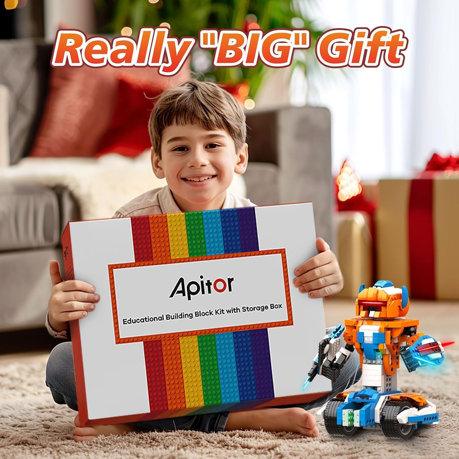 STEM Robotics Kit for Kids Ages 8-12 | Educational Science Toy with App Control, Coding Robot & Storage Box | Perfect for STEM Learning, School Projects & Birthday Gifts