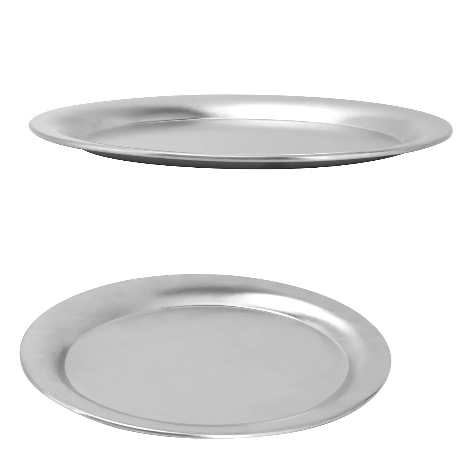 Premium Stainless Steel Small Oval Plate - Multi-Function Kitchen Serving Dish for Snacks, Bones, Appetizers | Perfect for Restaurants, Picnics & Home Dining