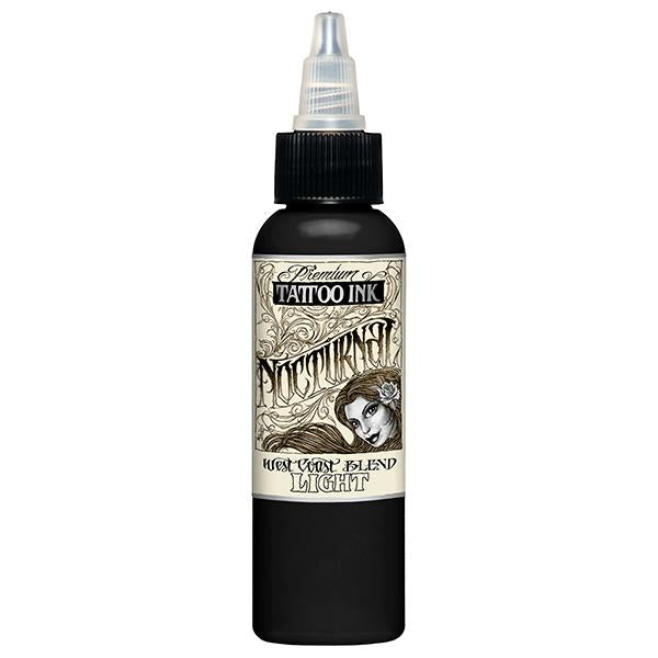 Eternal Nocturnal Light Gray Wash Ink - Premium Waterproof Tattoo Ink for Professional Artists - Perfect for Sleeves, Cover-ups, and Detailed Tattoo Work