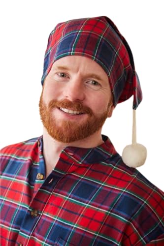 Red Navy Check